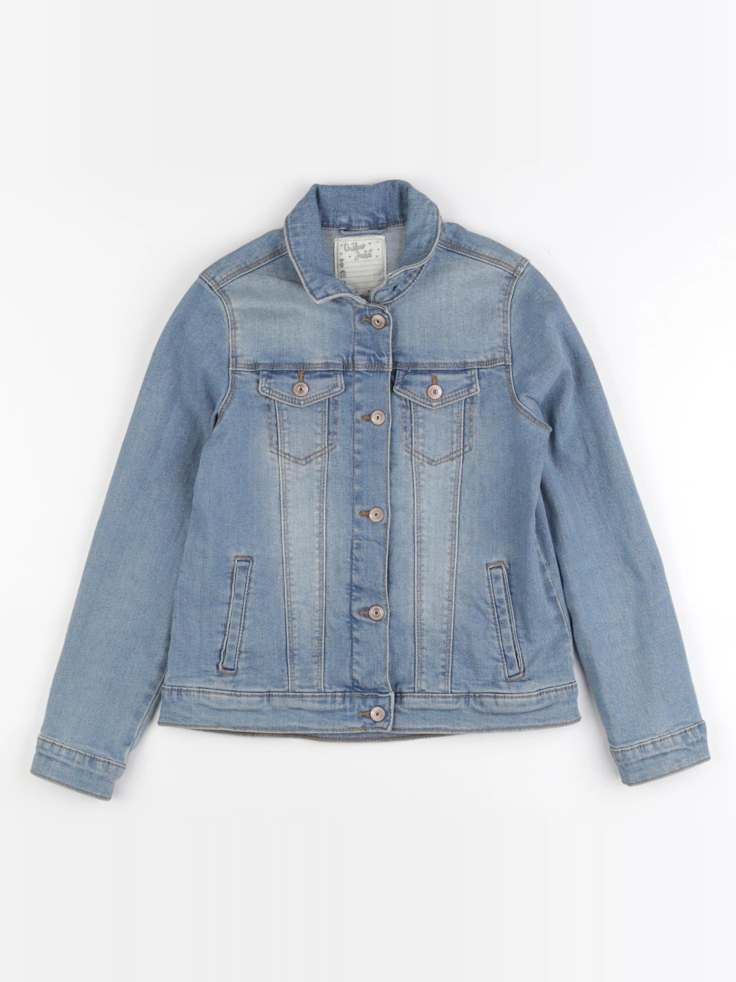 Vertbaudet - veste bleu - 9 ans