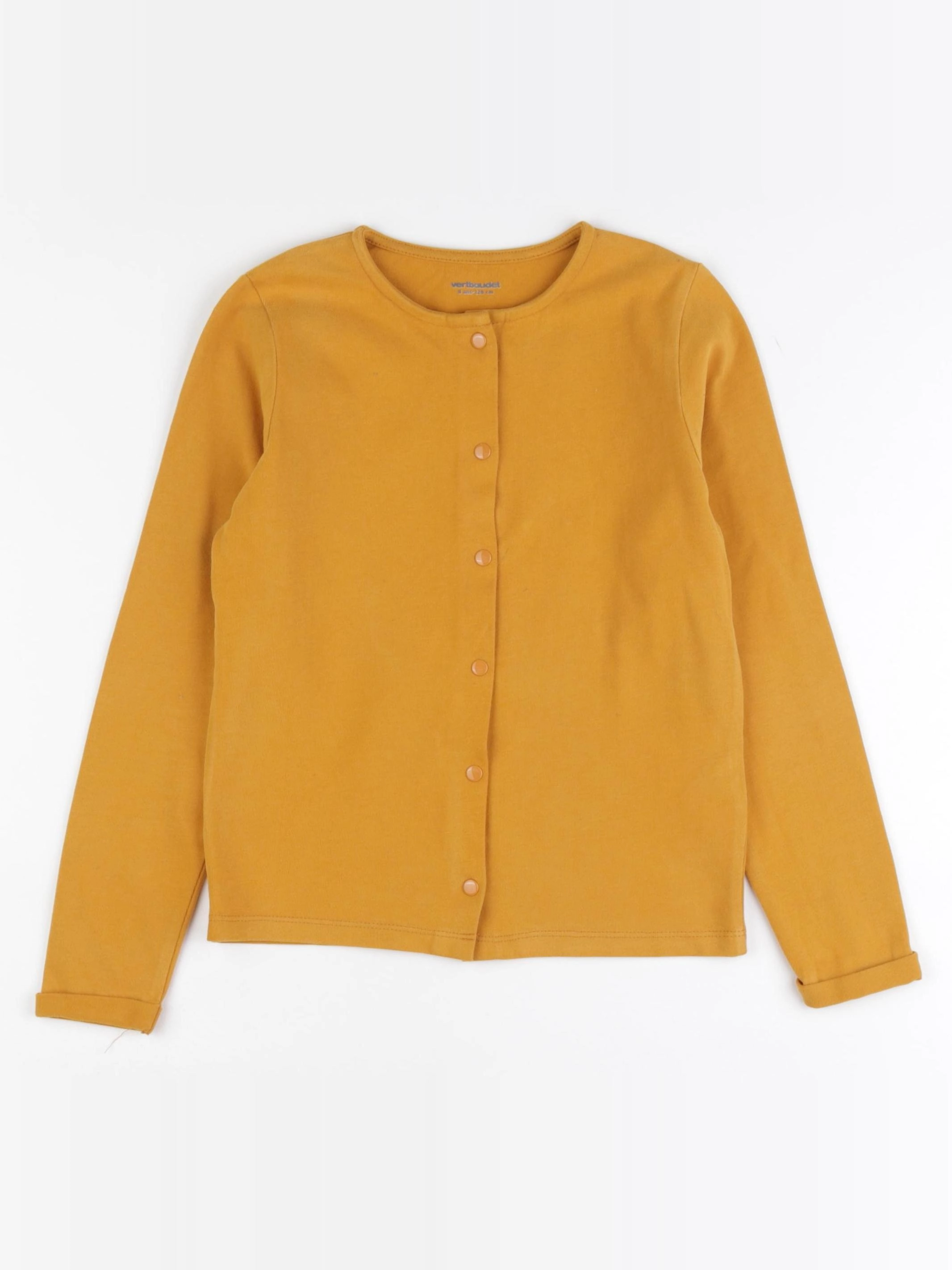 Vertbaudet - tee-shirt jaune - 8 ans