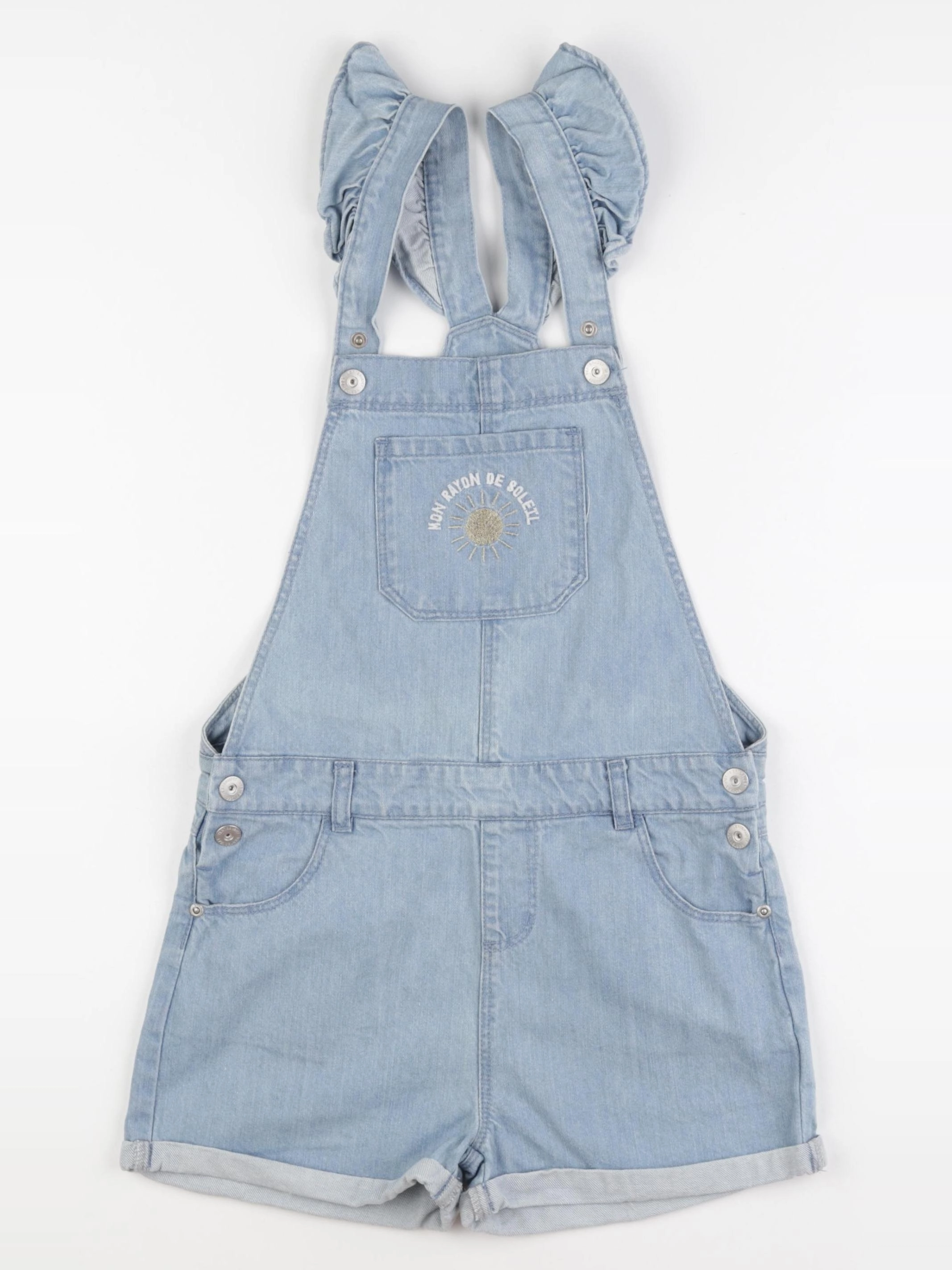 Vertbaudet - salopette bleu - 10 ans
