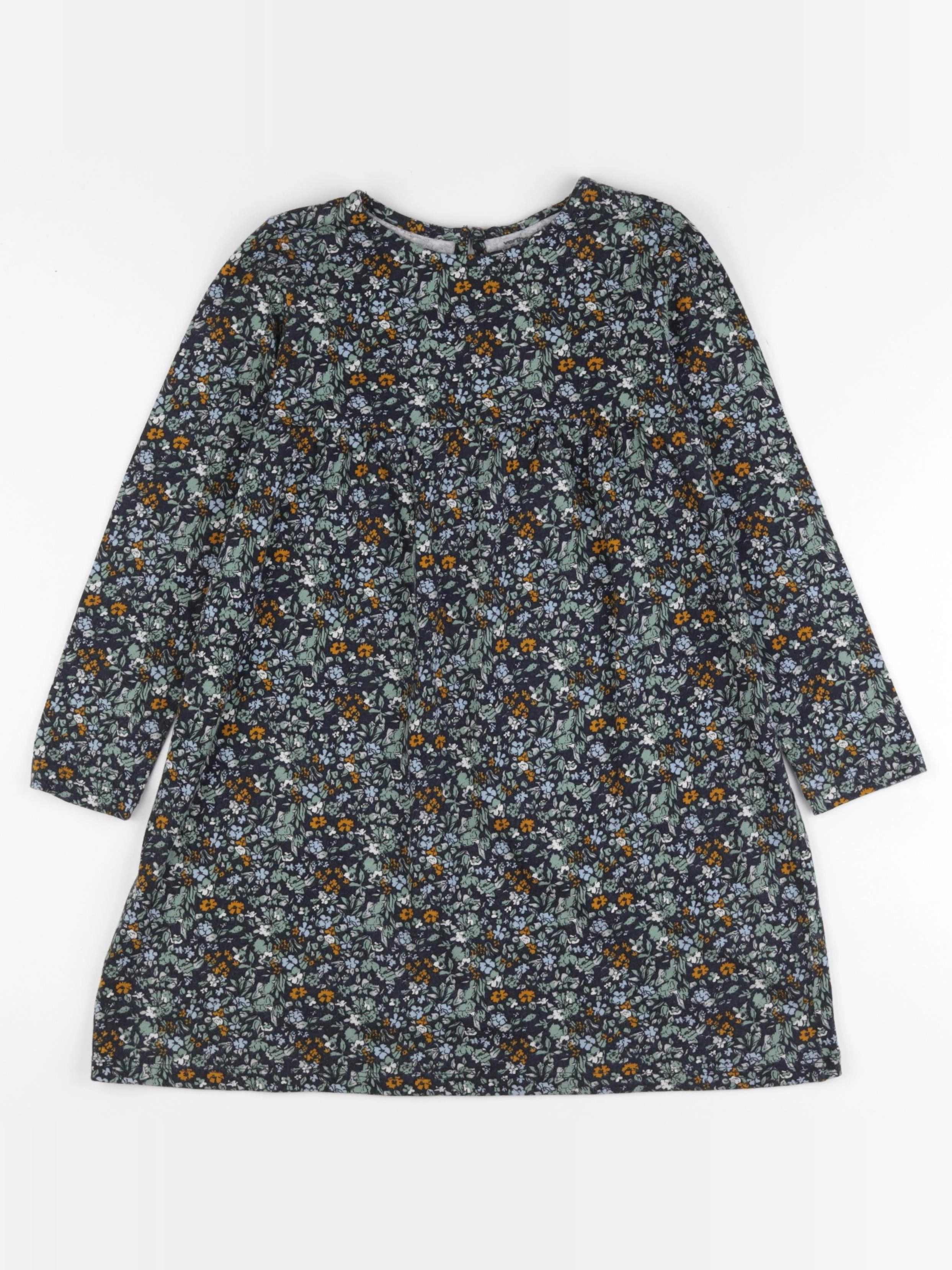 Vertbaudet - robe multicolore - 8 ans