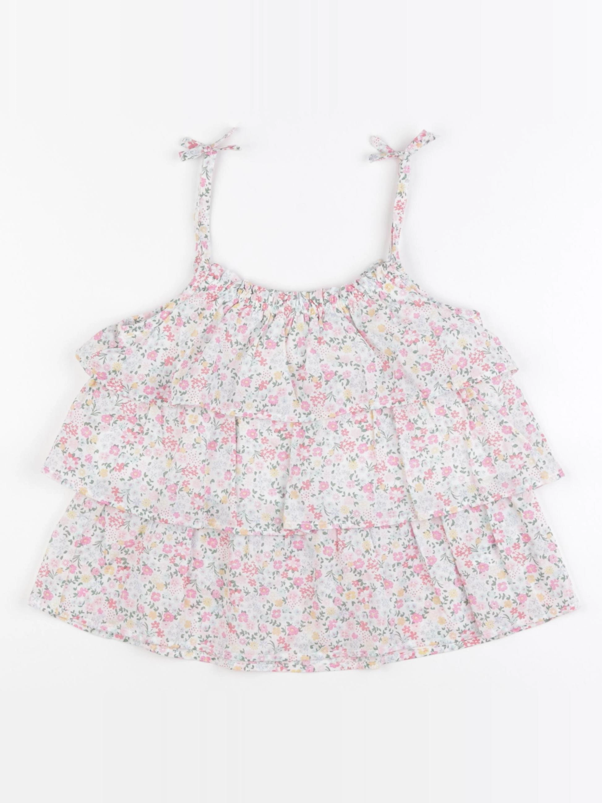 Vertbaudet - blouse multicolore - 8 ans