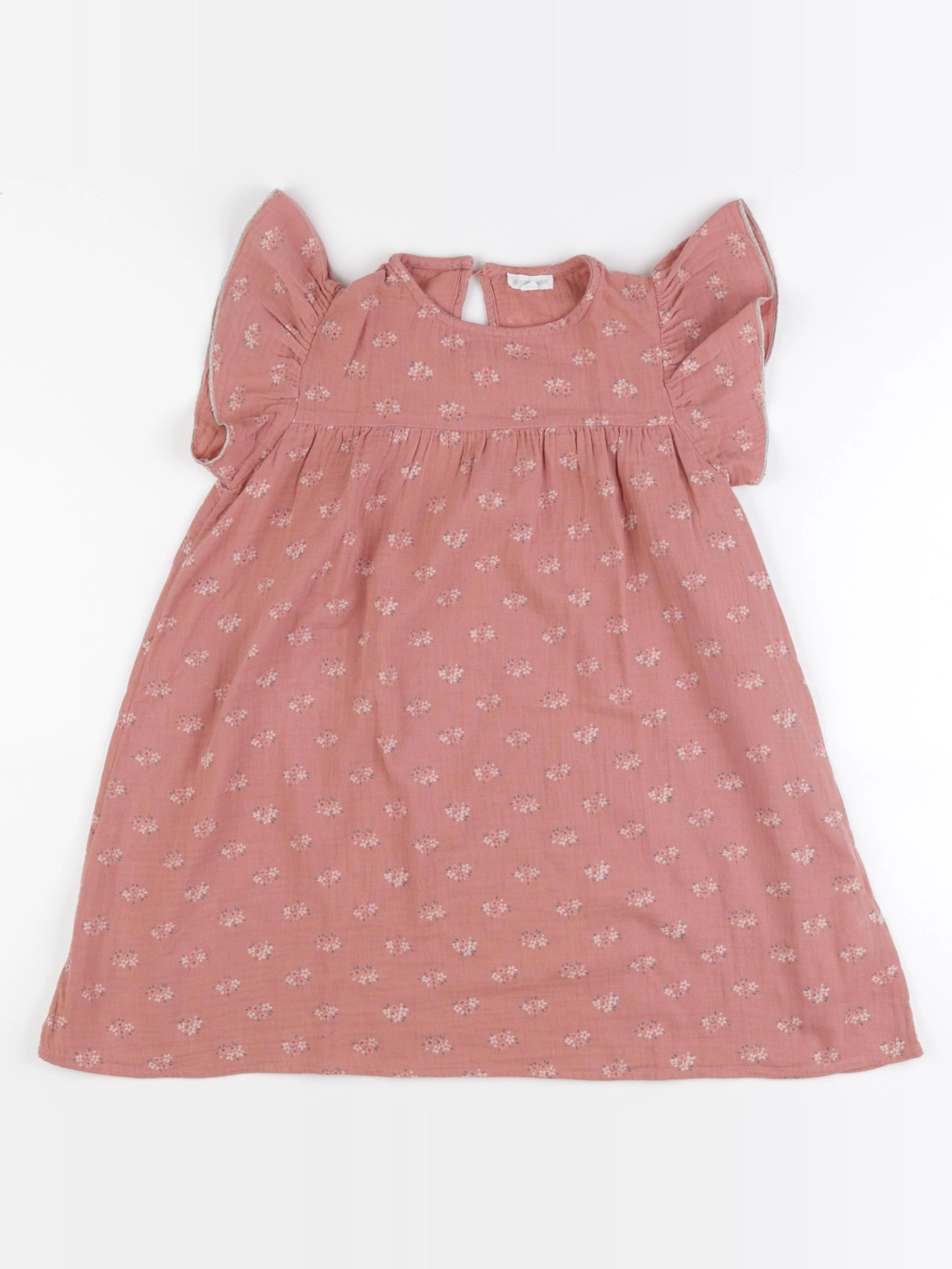 Vertbaudet - robe rose - 6 ans