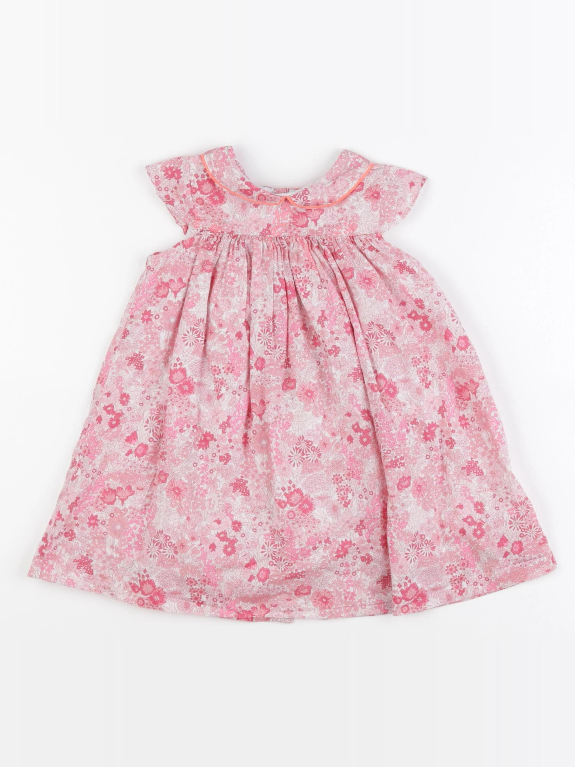Jacadi - robe liberty rose - 24 mois