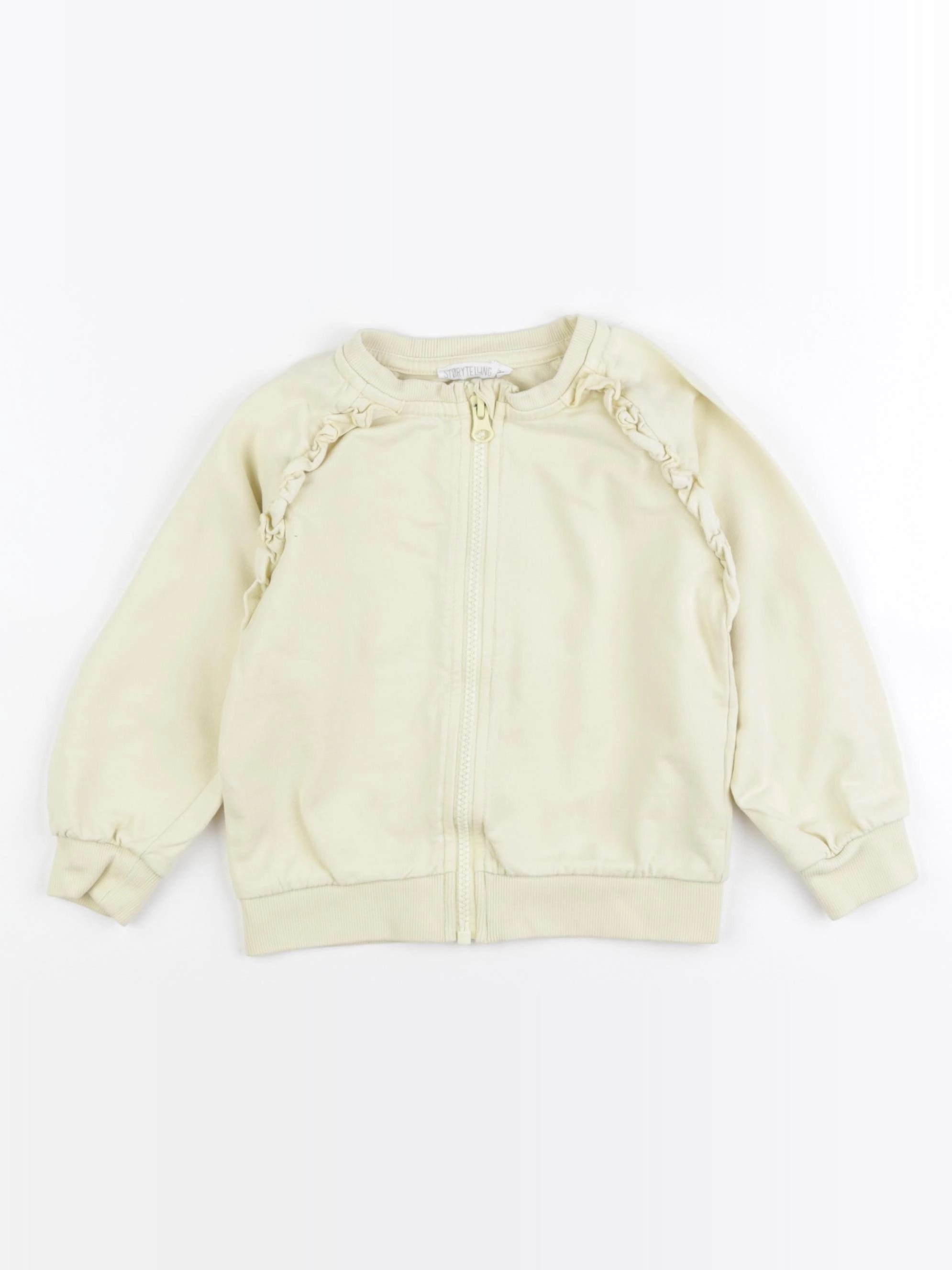 Storytelling - sweat jaune - 3 ans