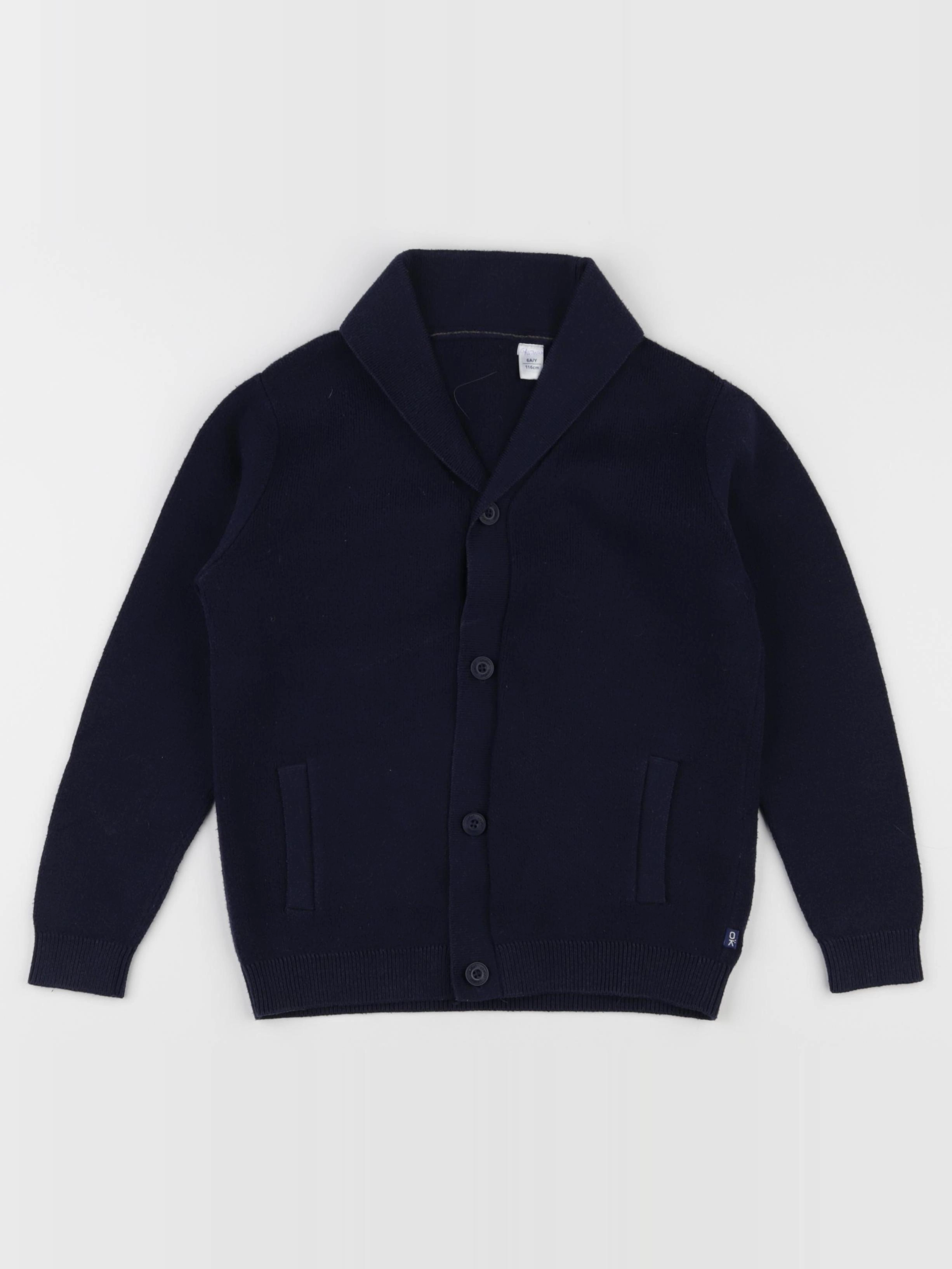 Jacadi - gilet bleu - 6 ans