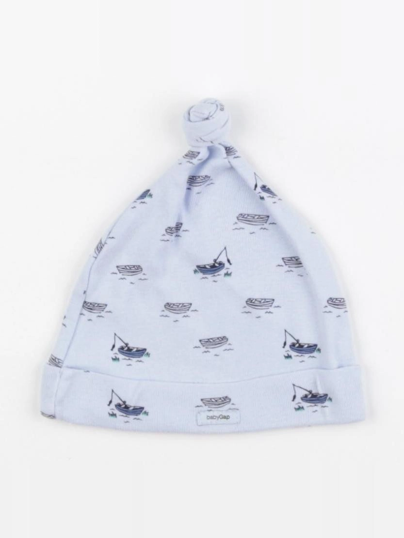 GAP - bonnet bleu - 3/6 mois