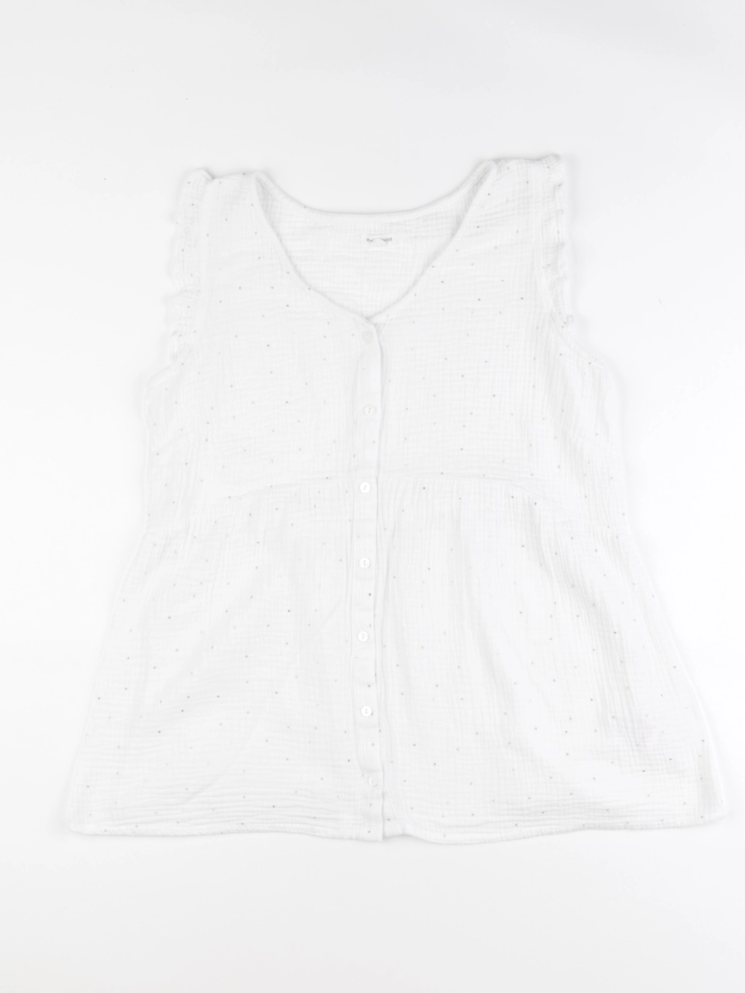 Vertbaudet - blouse grossesse blanc, or - 38