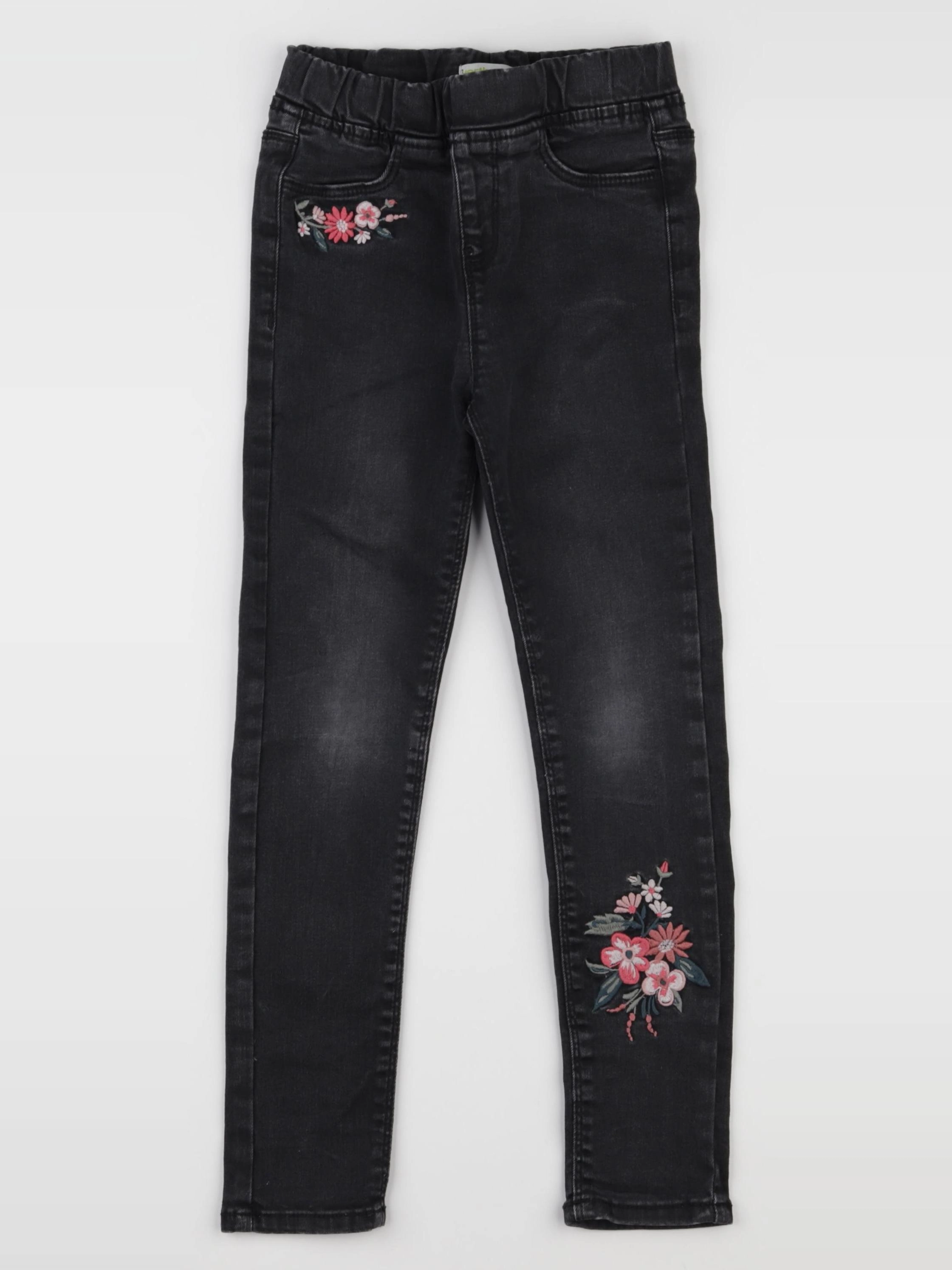 Vertbaudet - jegging noir - 7 ans