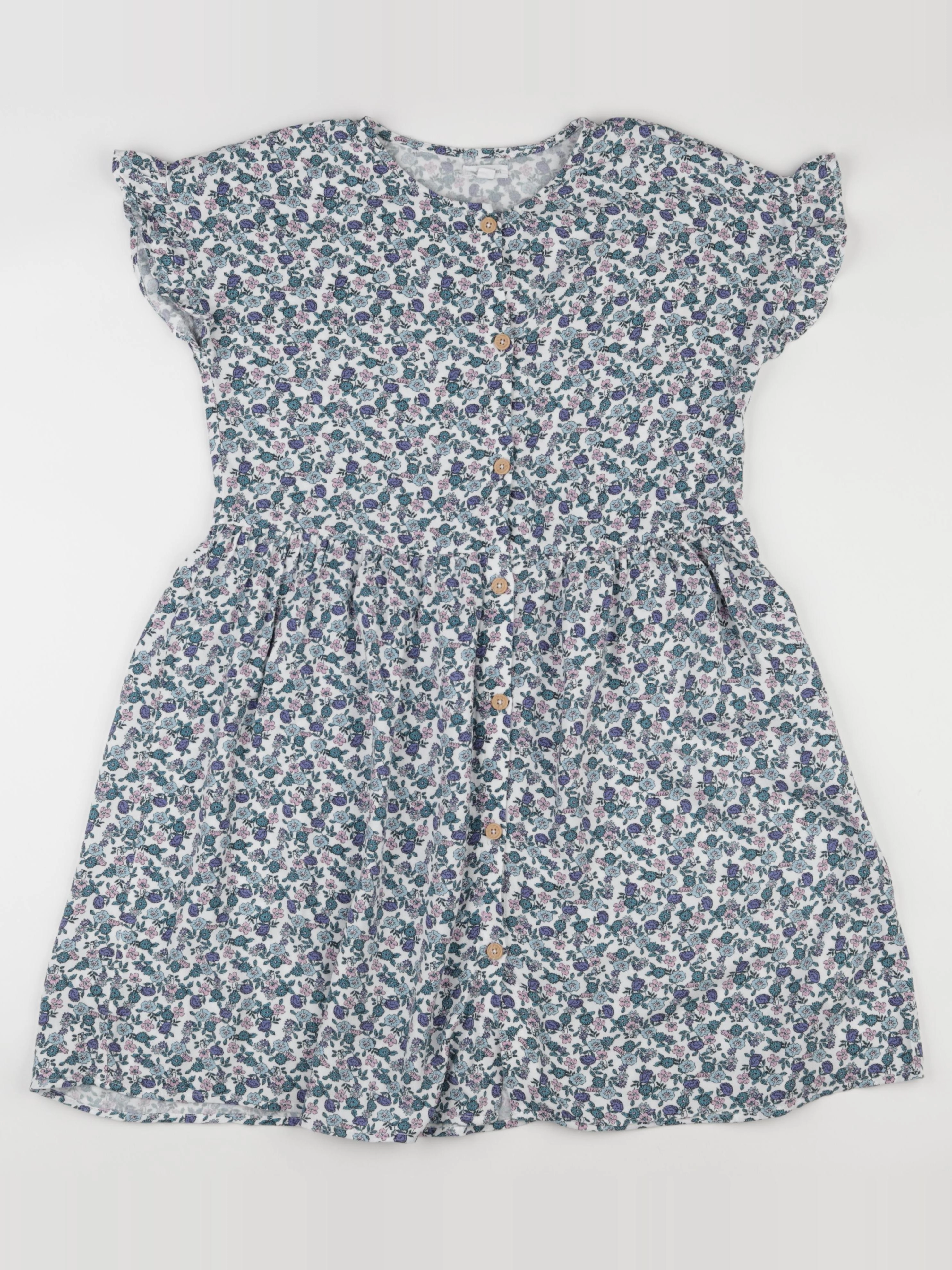 Vertbaudet - robe multicolore - 12 ans