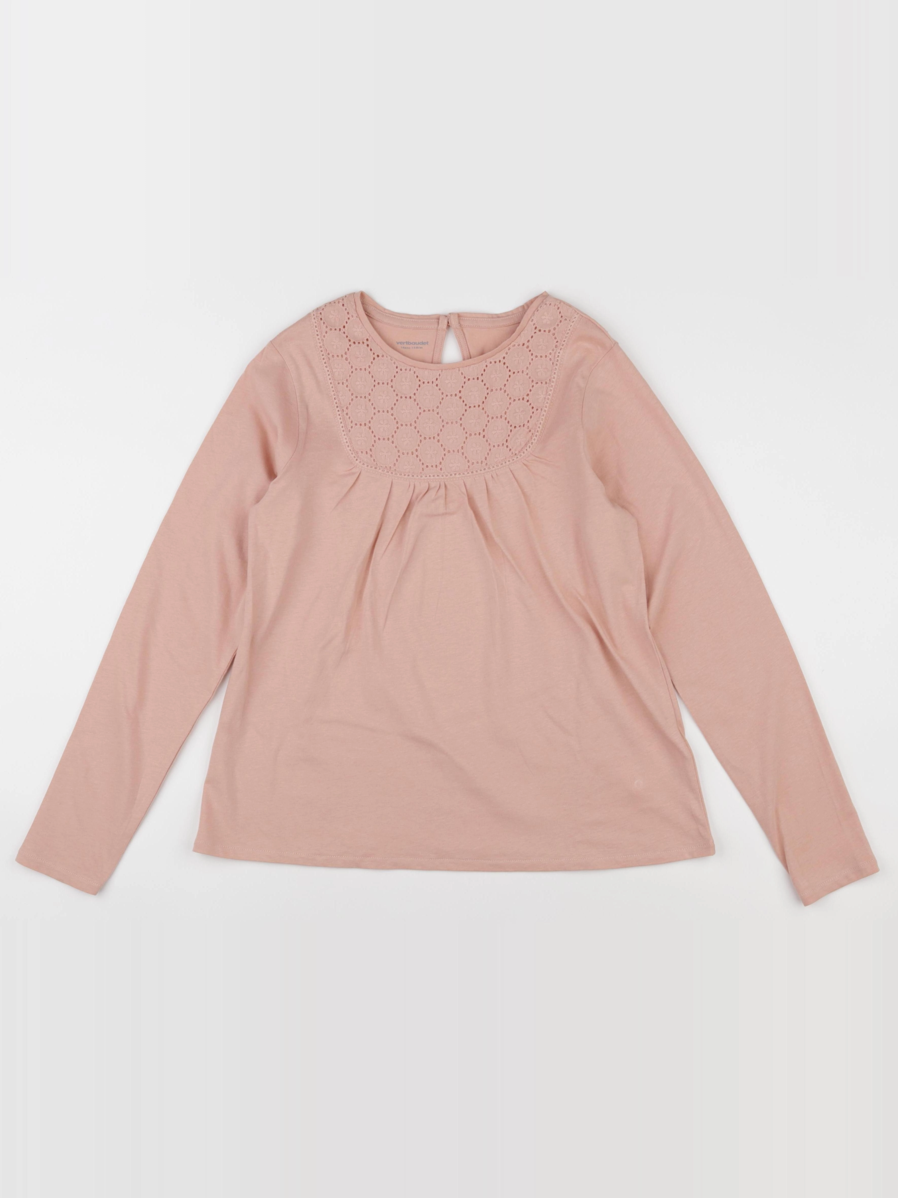 Vertbaudet - tee-shirt rose - 14 ans