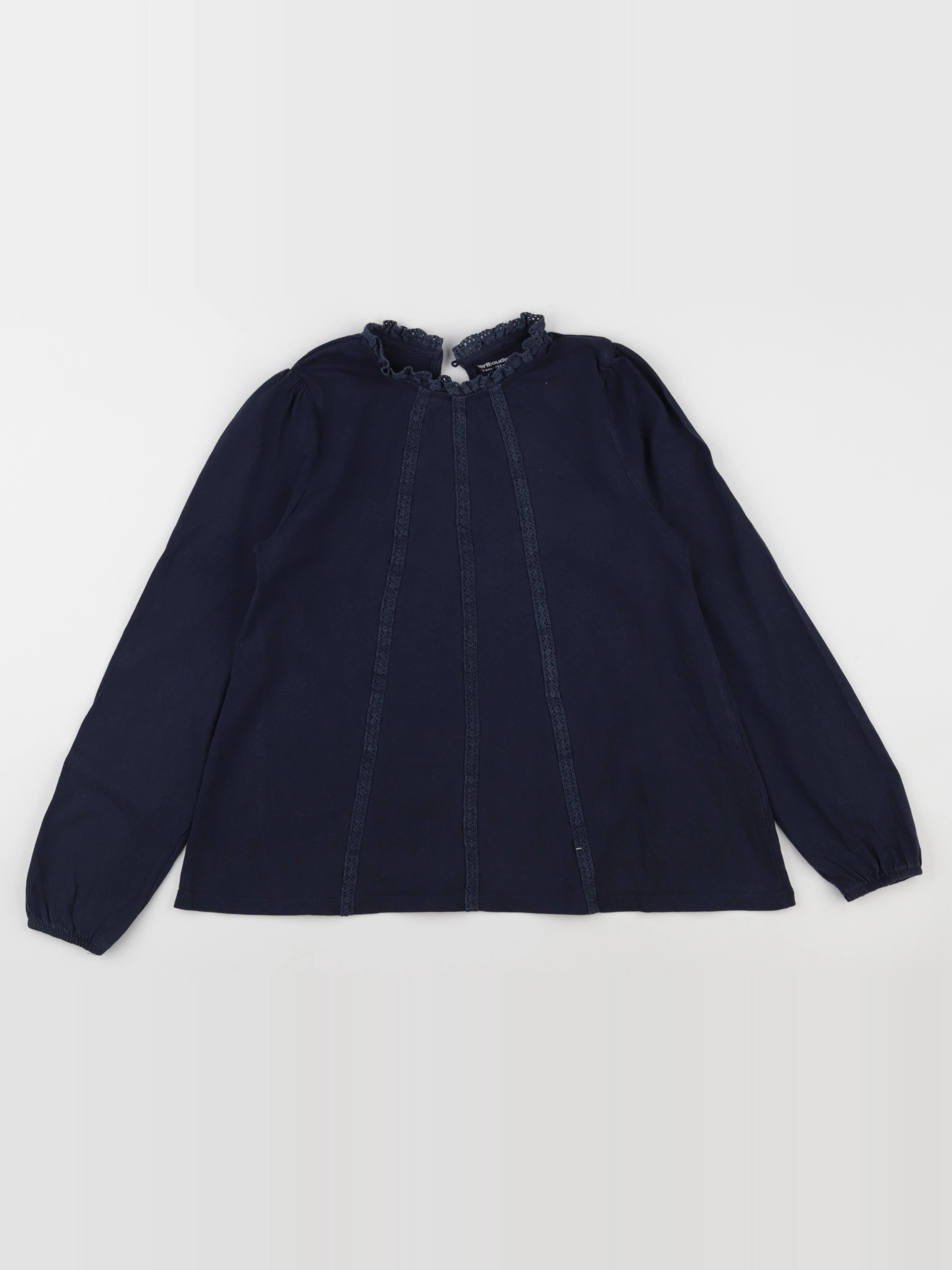 Vertbaudet - tee-shirt bleu - 12 ans