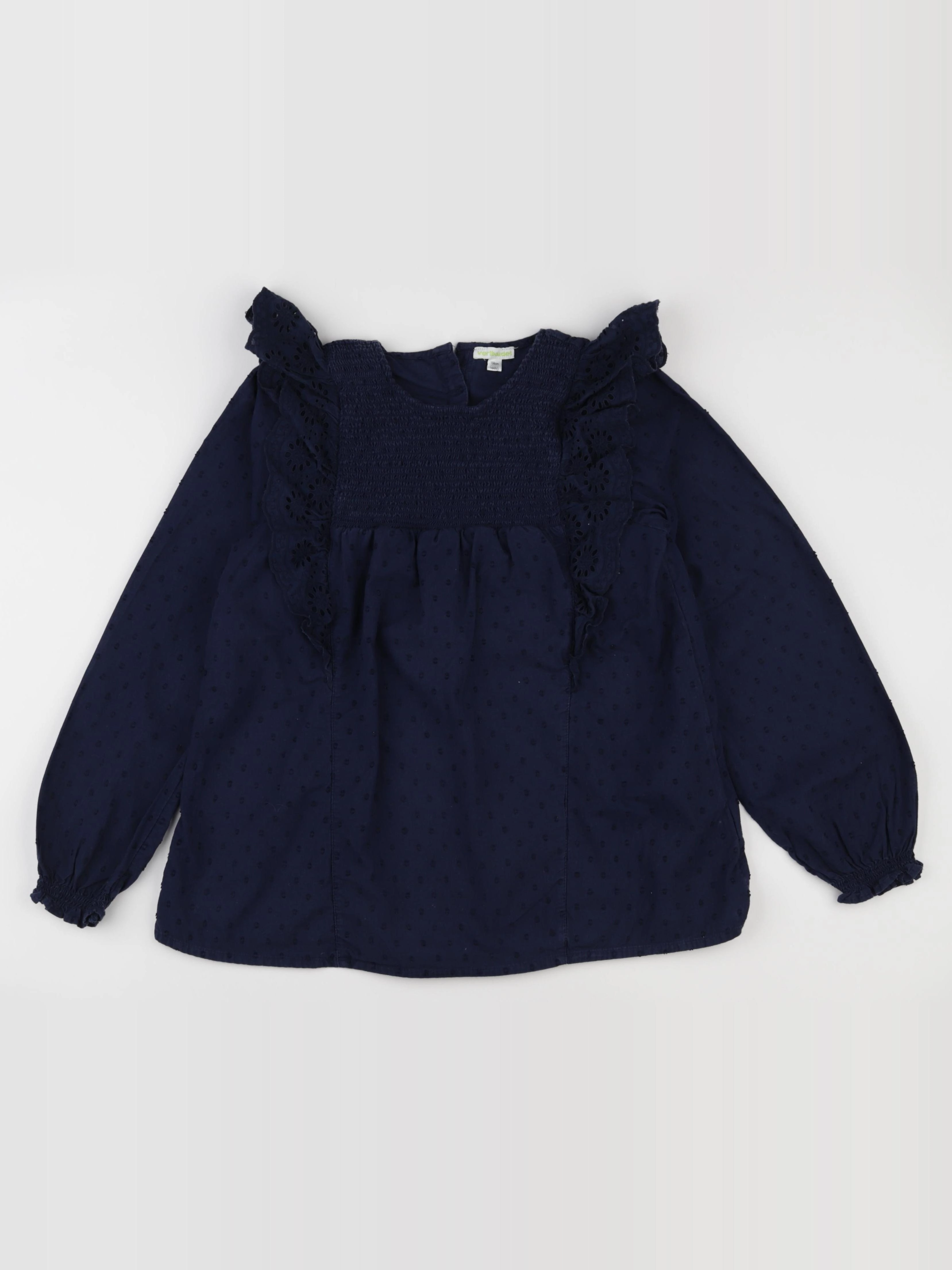 Vertbaudet - blouse bleu - 14 ans