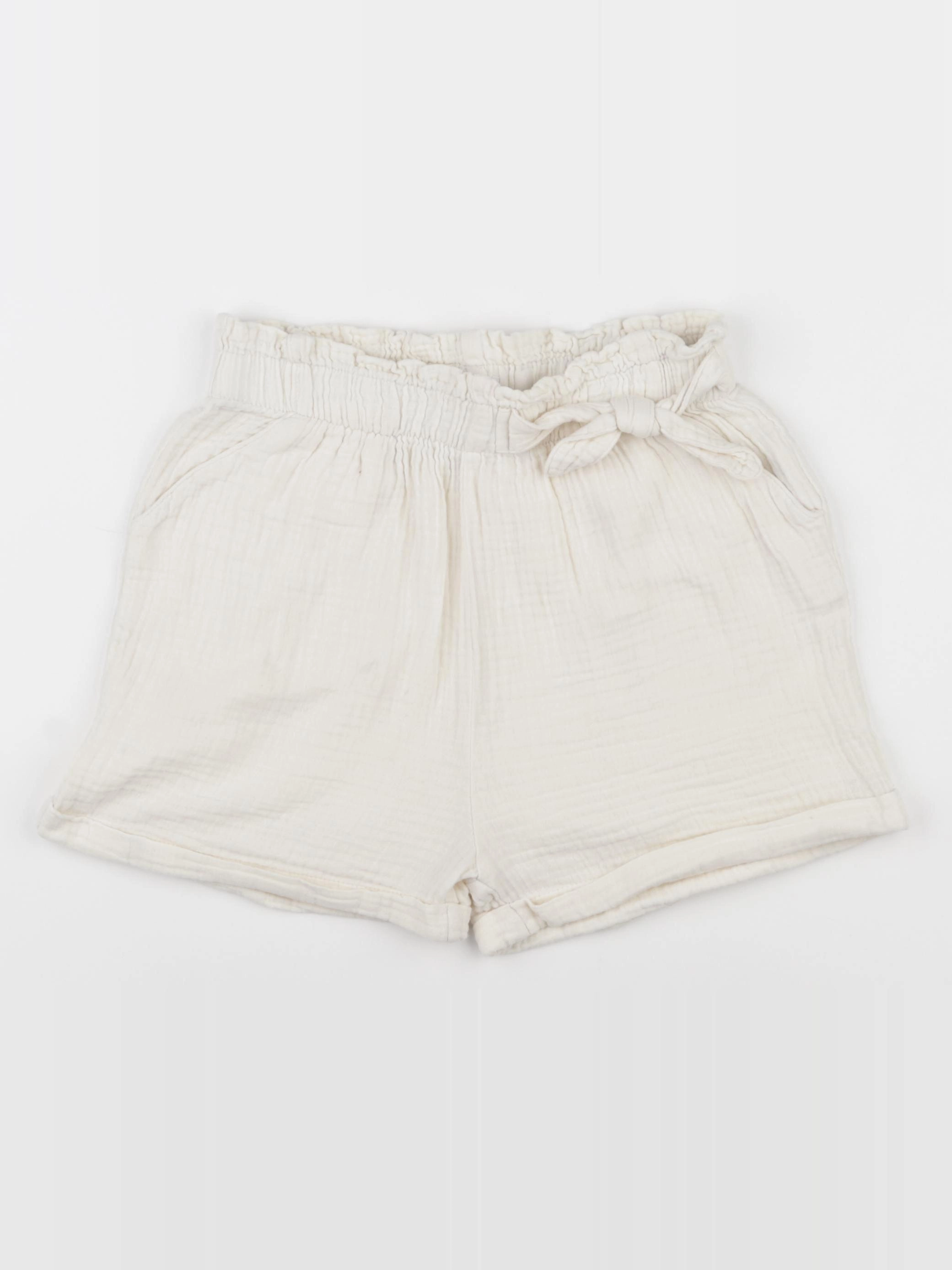 Vertbaudet - short blanc - 10 ans