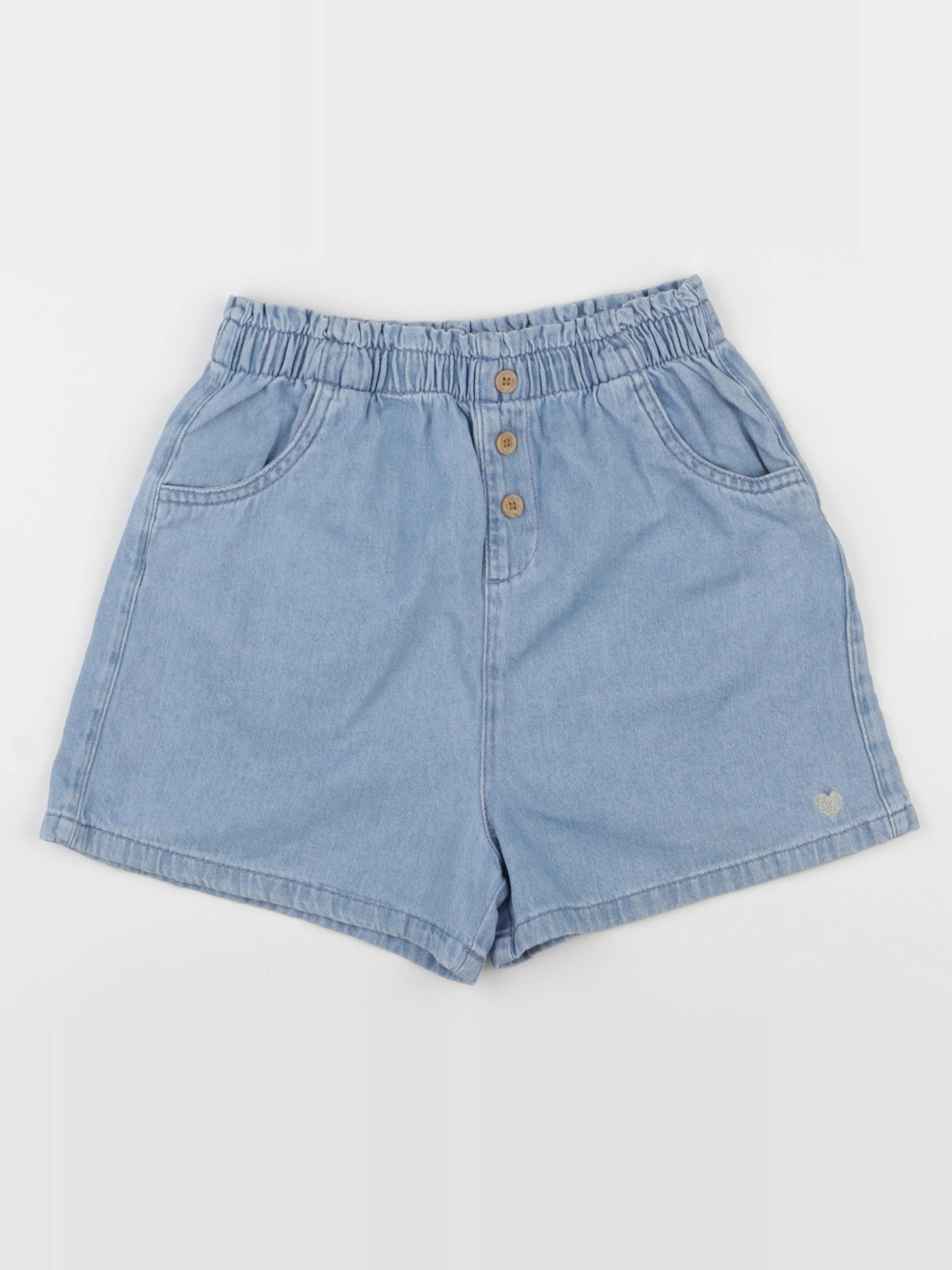 Vertbaudet - short bleu - 10 ans