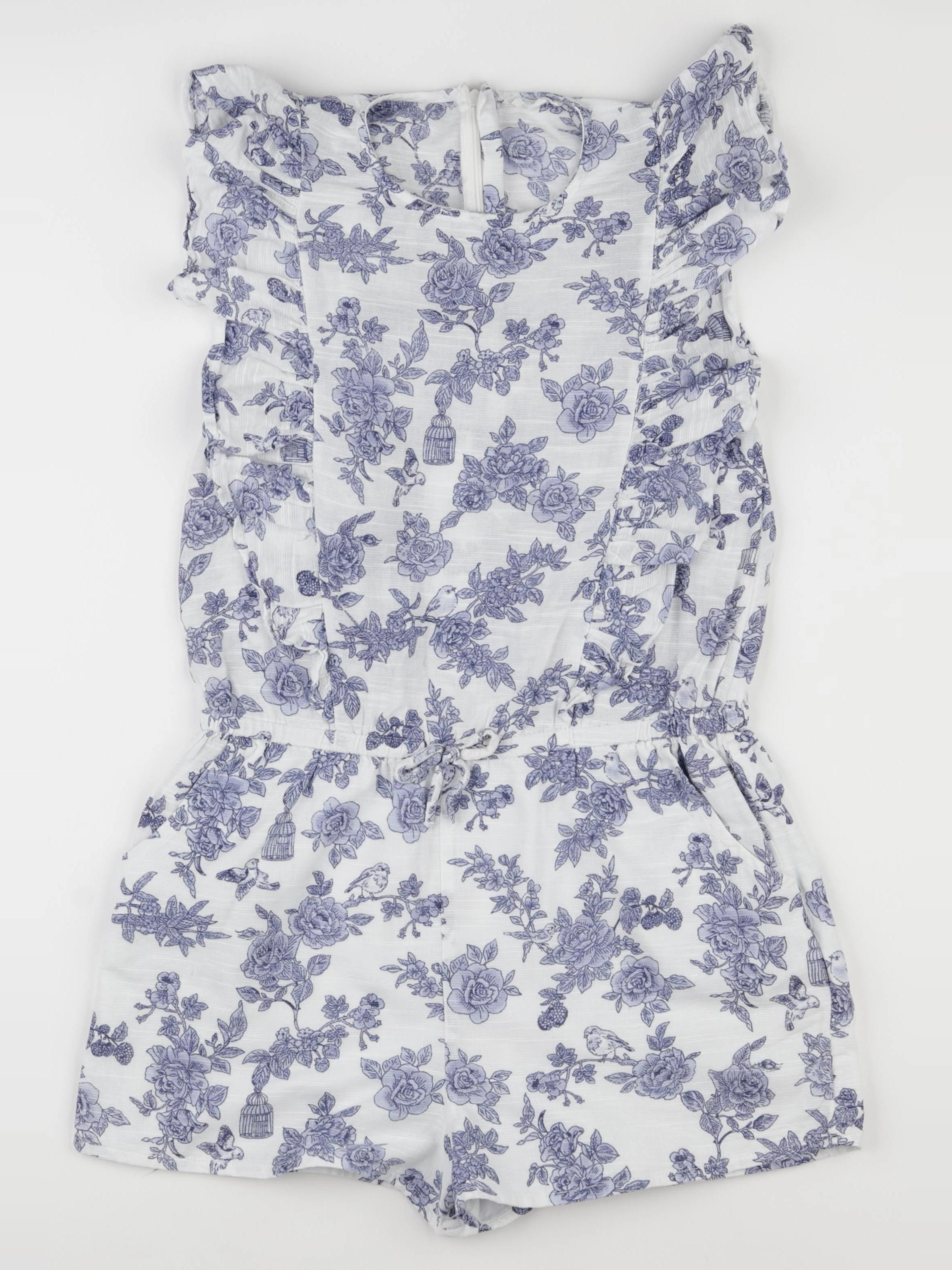 Vertbaudet - combinaison blanc, bleu - 12 ans