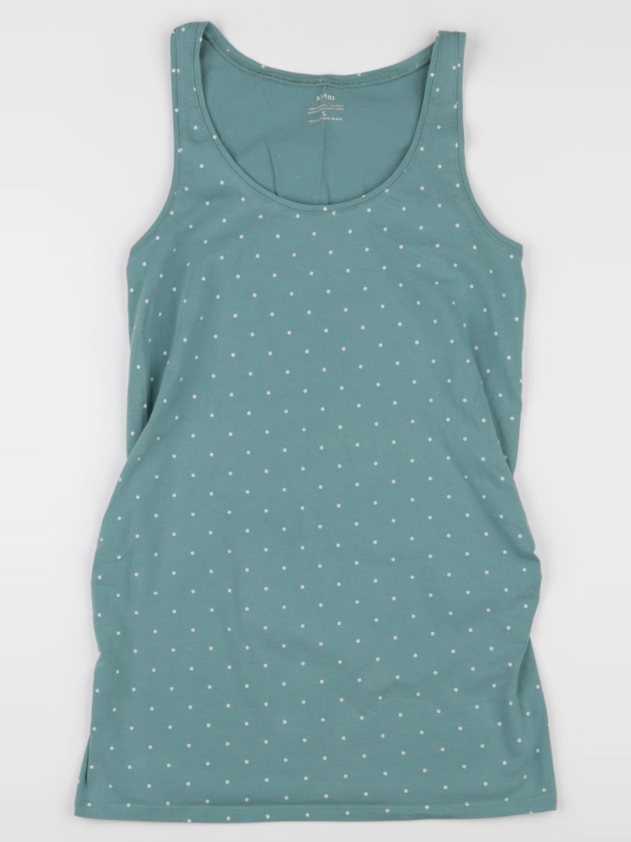 Kiabi - débardeur grossesse vert - s