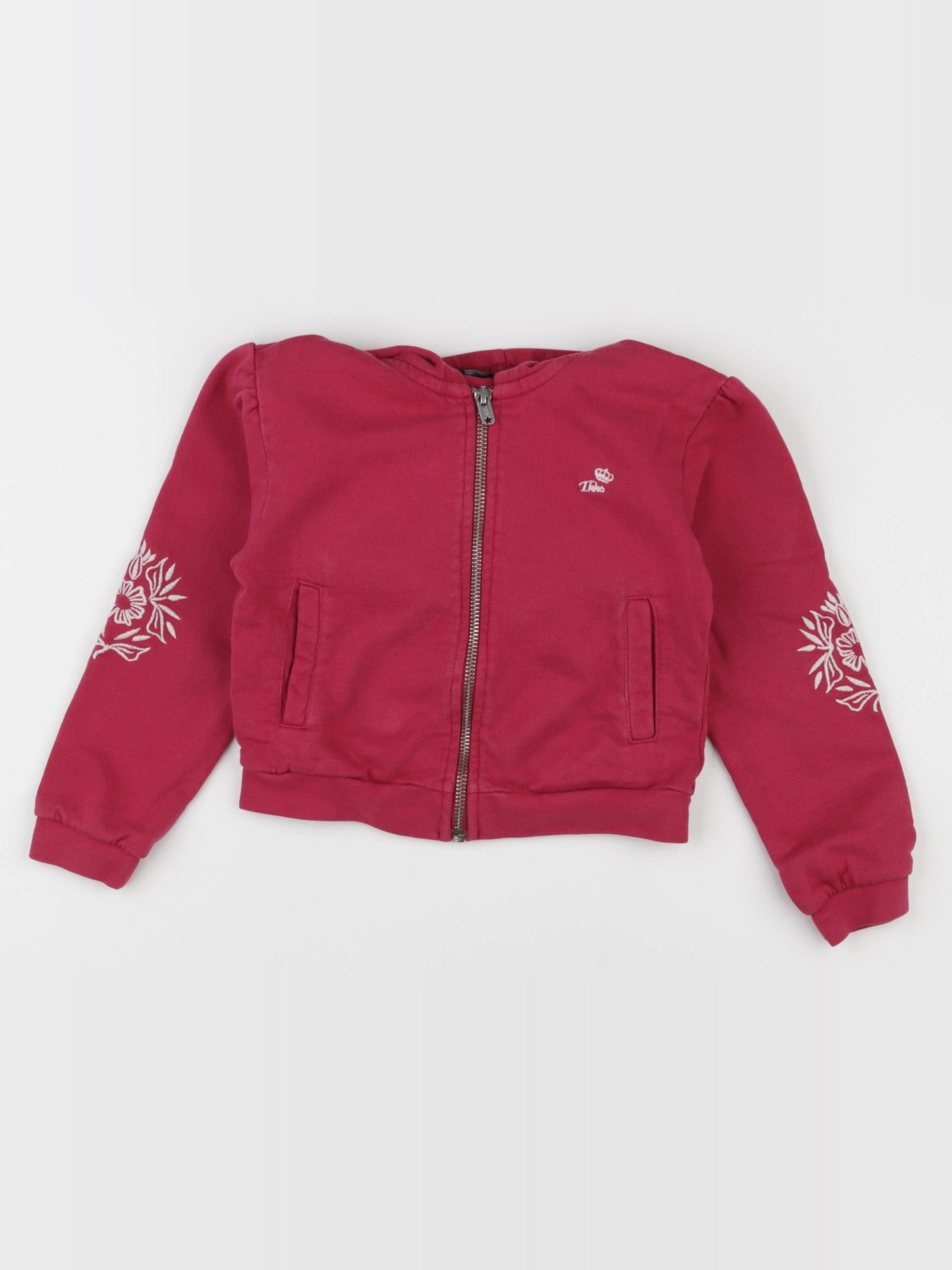 IKKS - sweat rouge - 4 ans