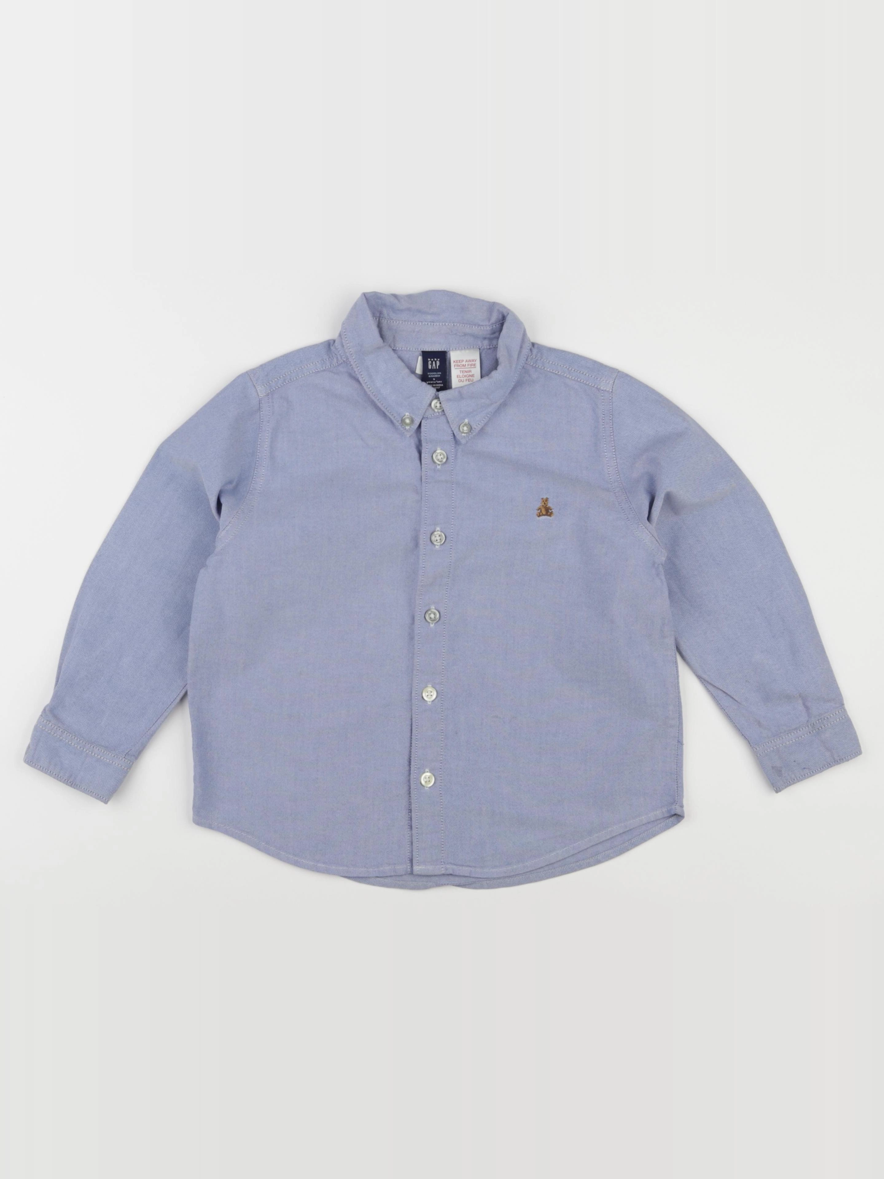 GAP - chemise bleu - 5 ans