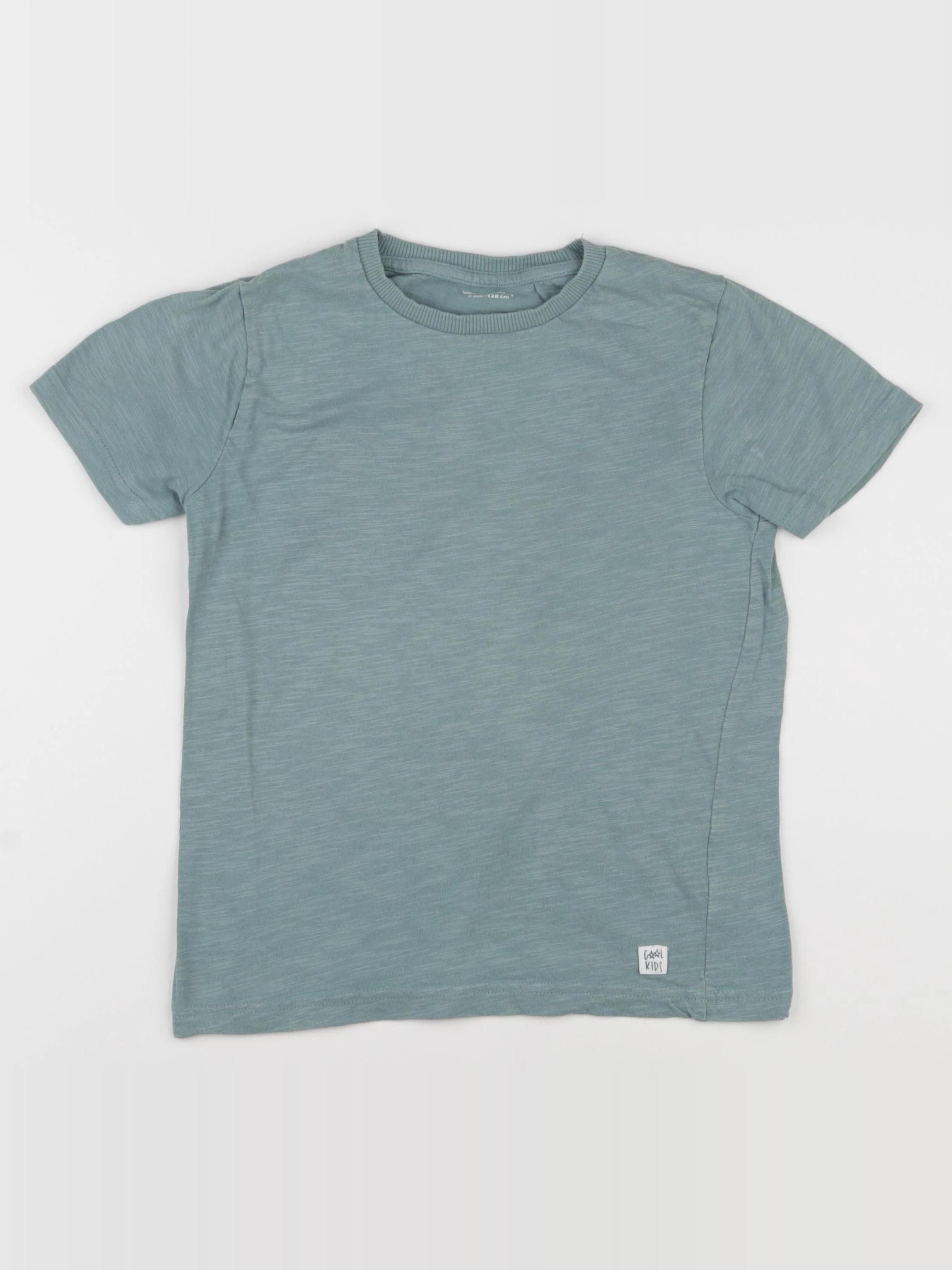 Vertbaudet - tee-shirt vert - 8 ans