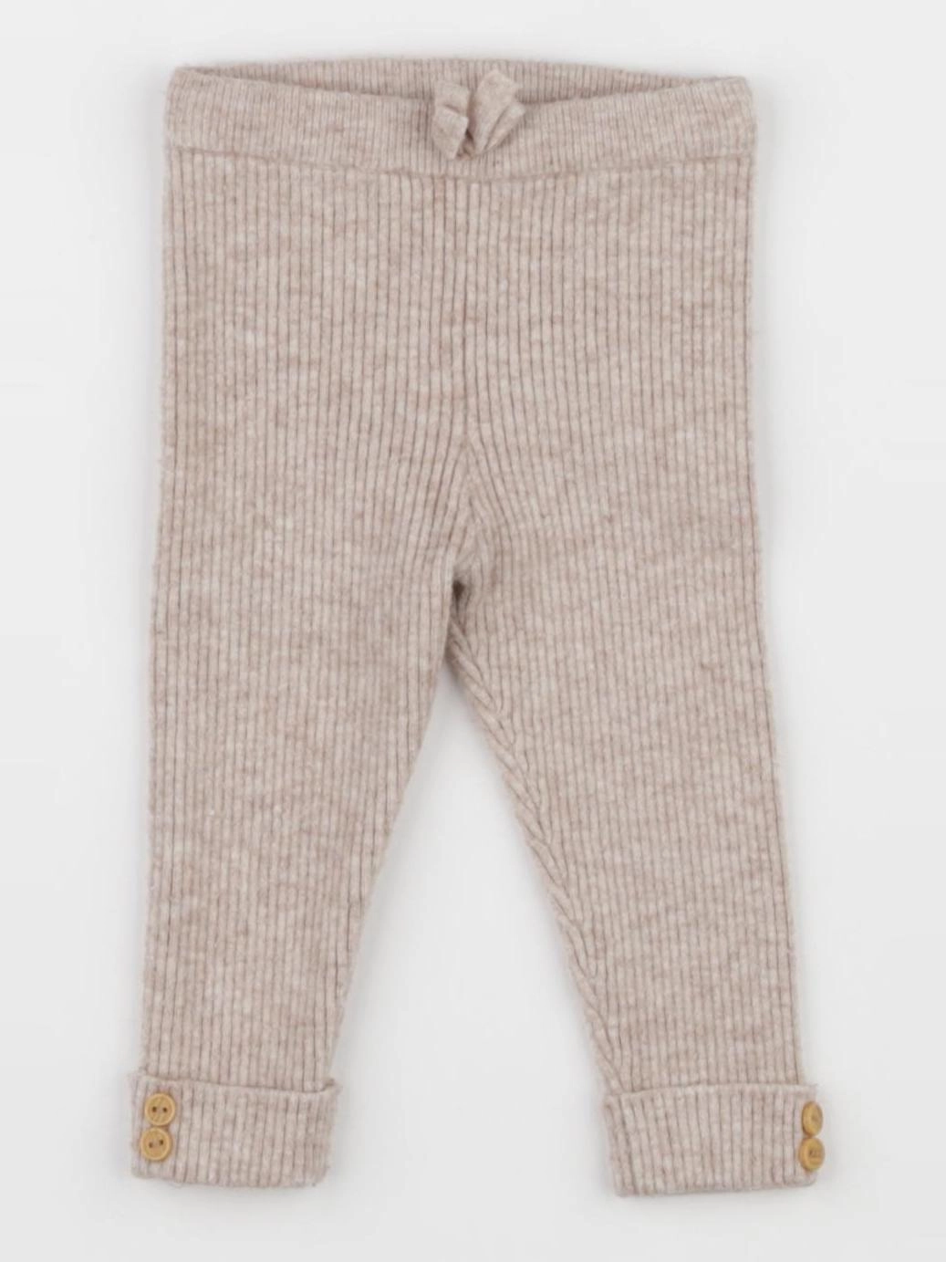 Vertbaudet - legging marron - 6 mois