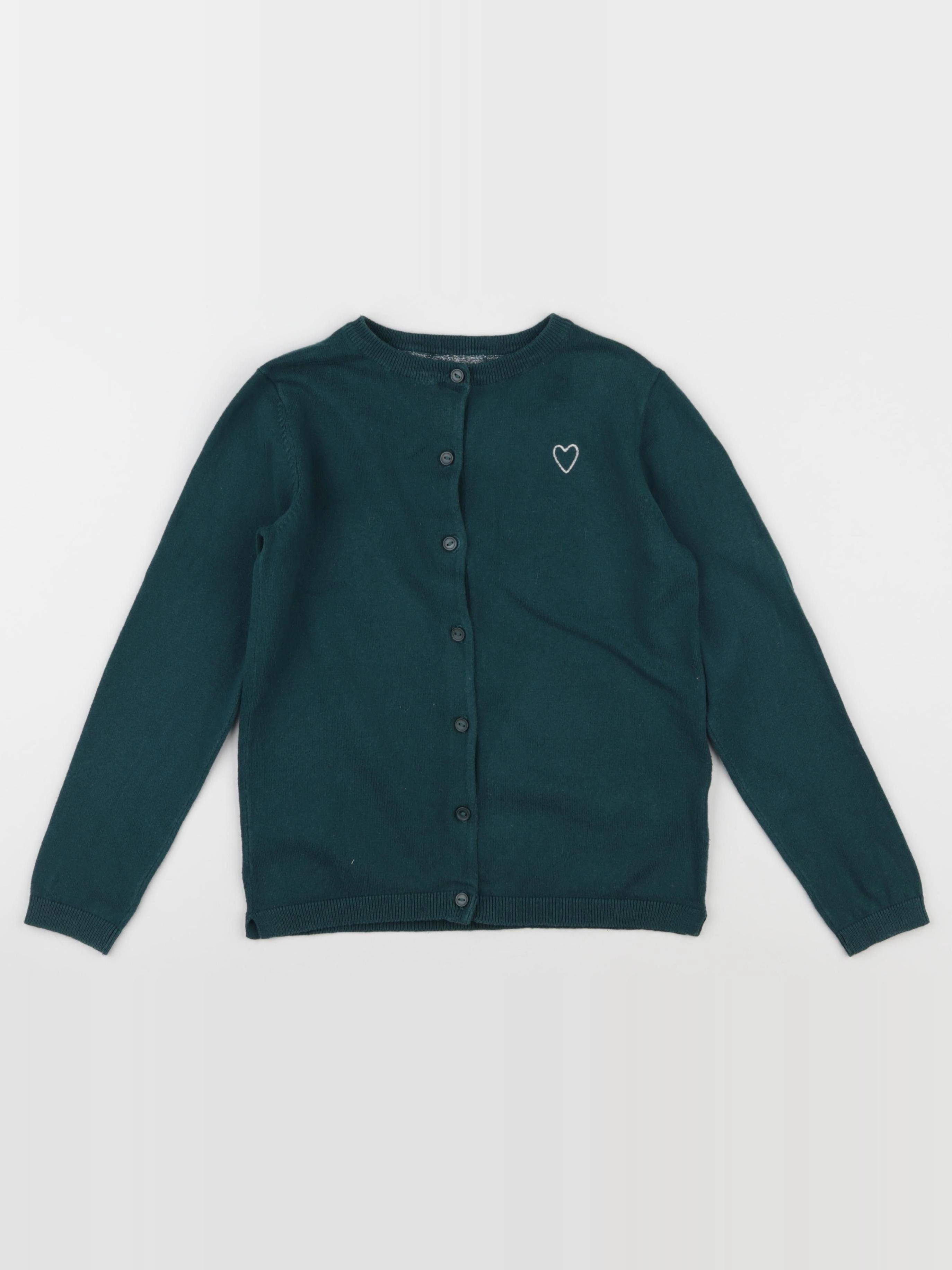 Vertbaudet - gilet bleu - 8 ans