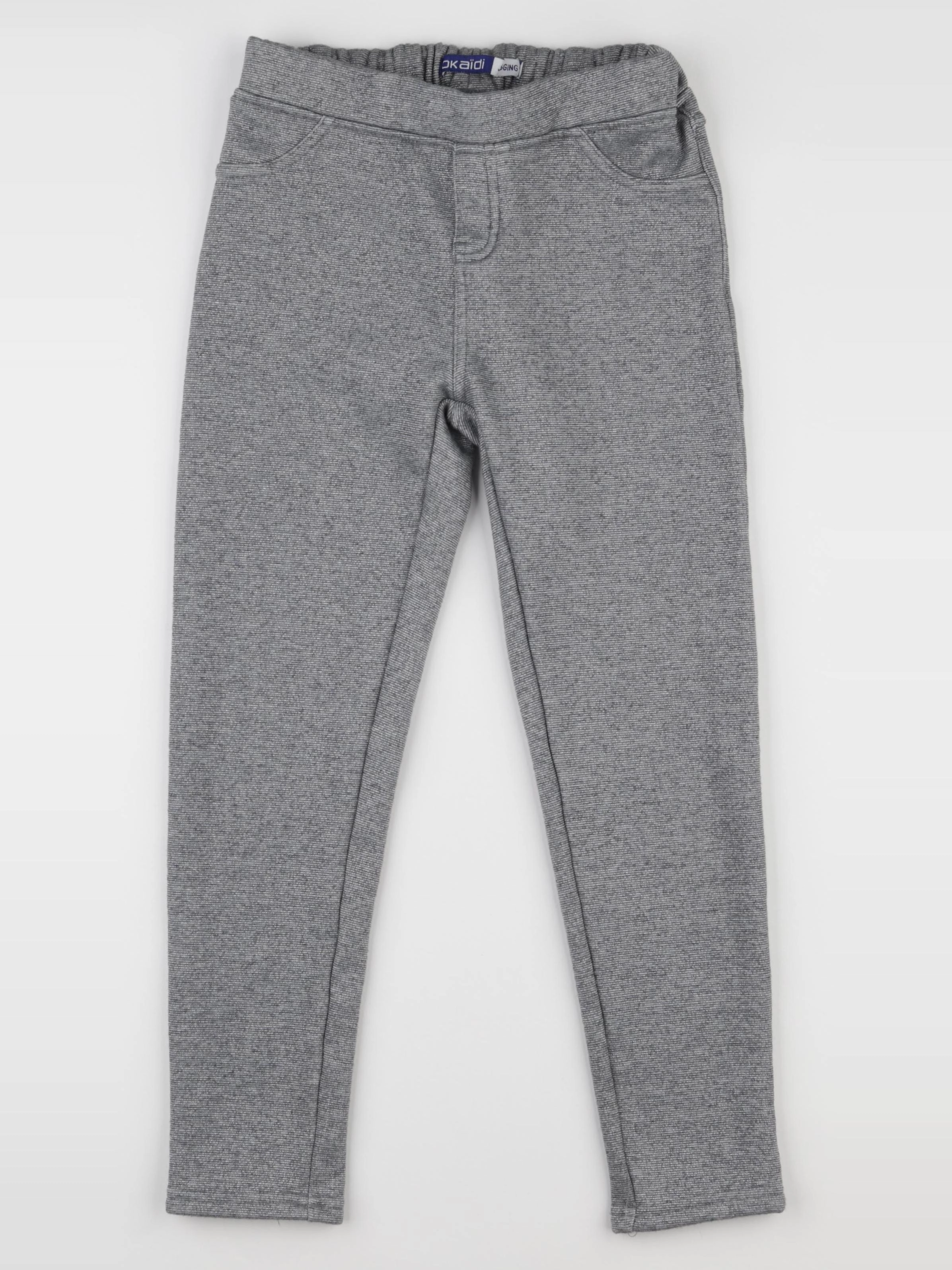 Okaidi - pantalon gris - 10 ans
