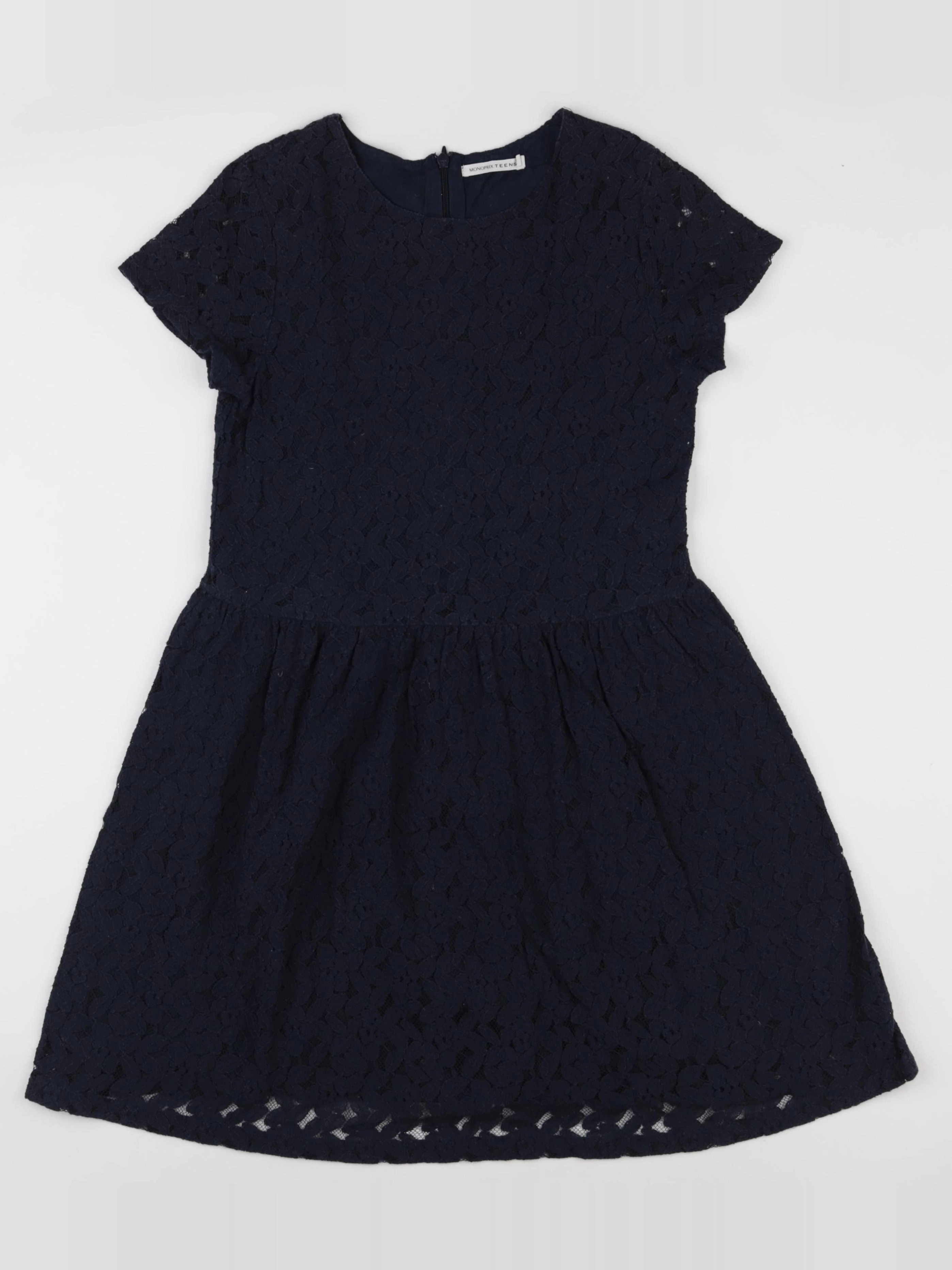 Monoprix - robe bleu - 12 ans