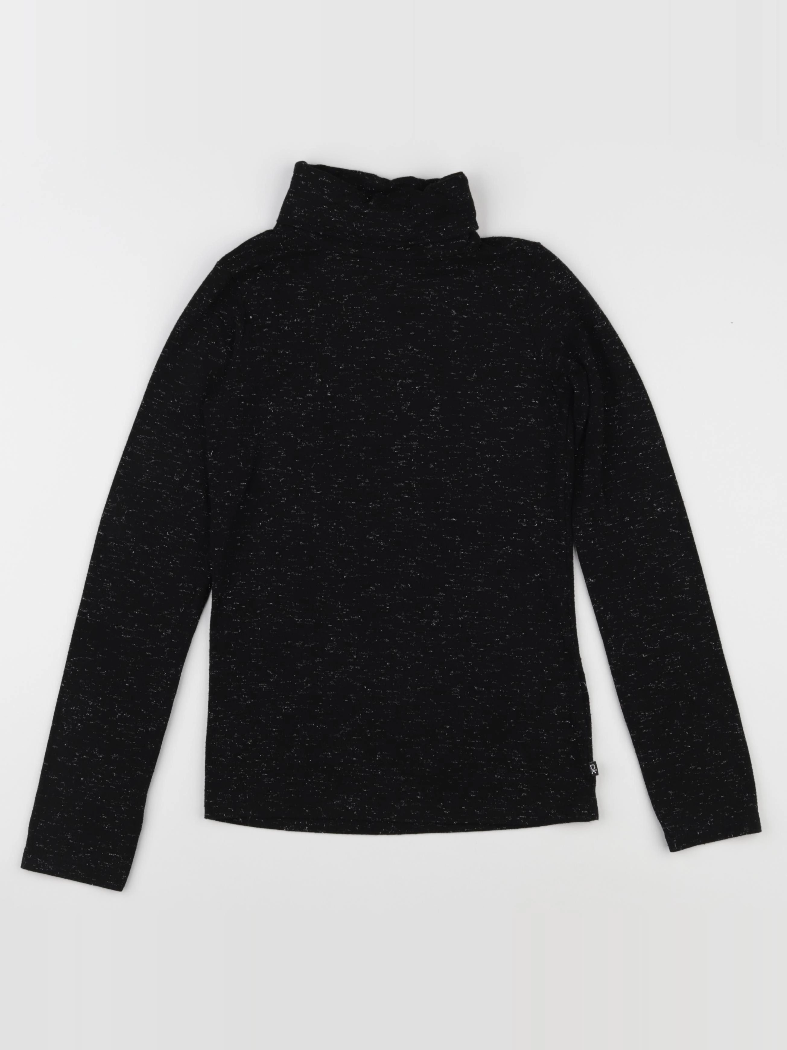 Okaidi - sous-pull argent, noir - 10 ans