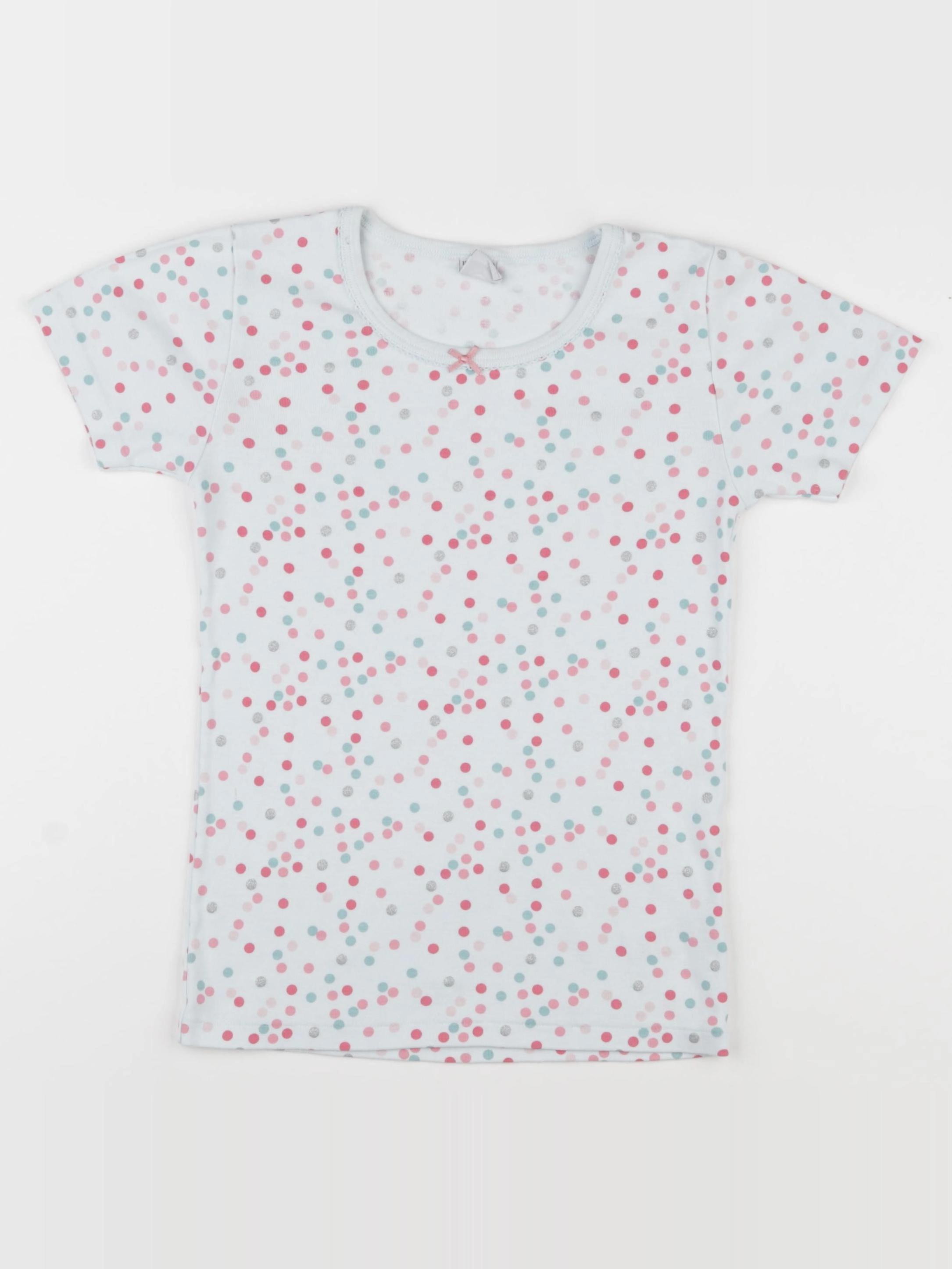 Petit Bateau - maillot de corps bleu - 10 ans