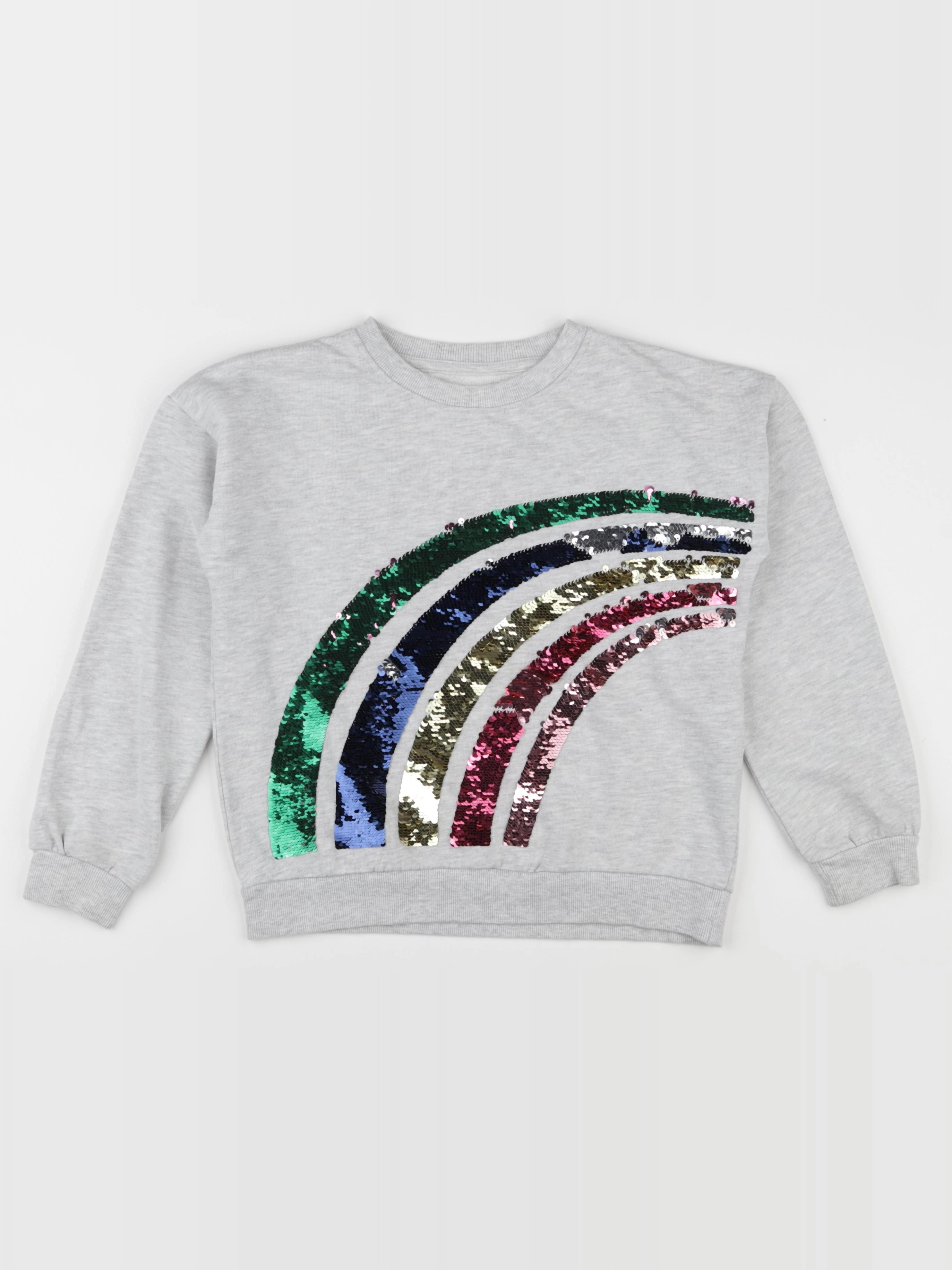 Monoprix - sweat gris - 10 ans