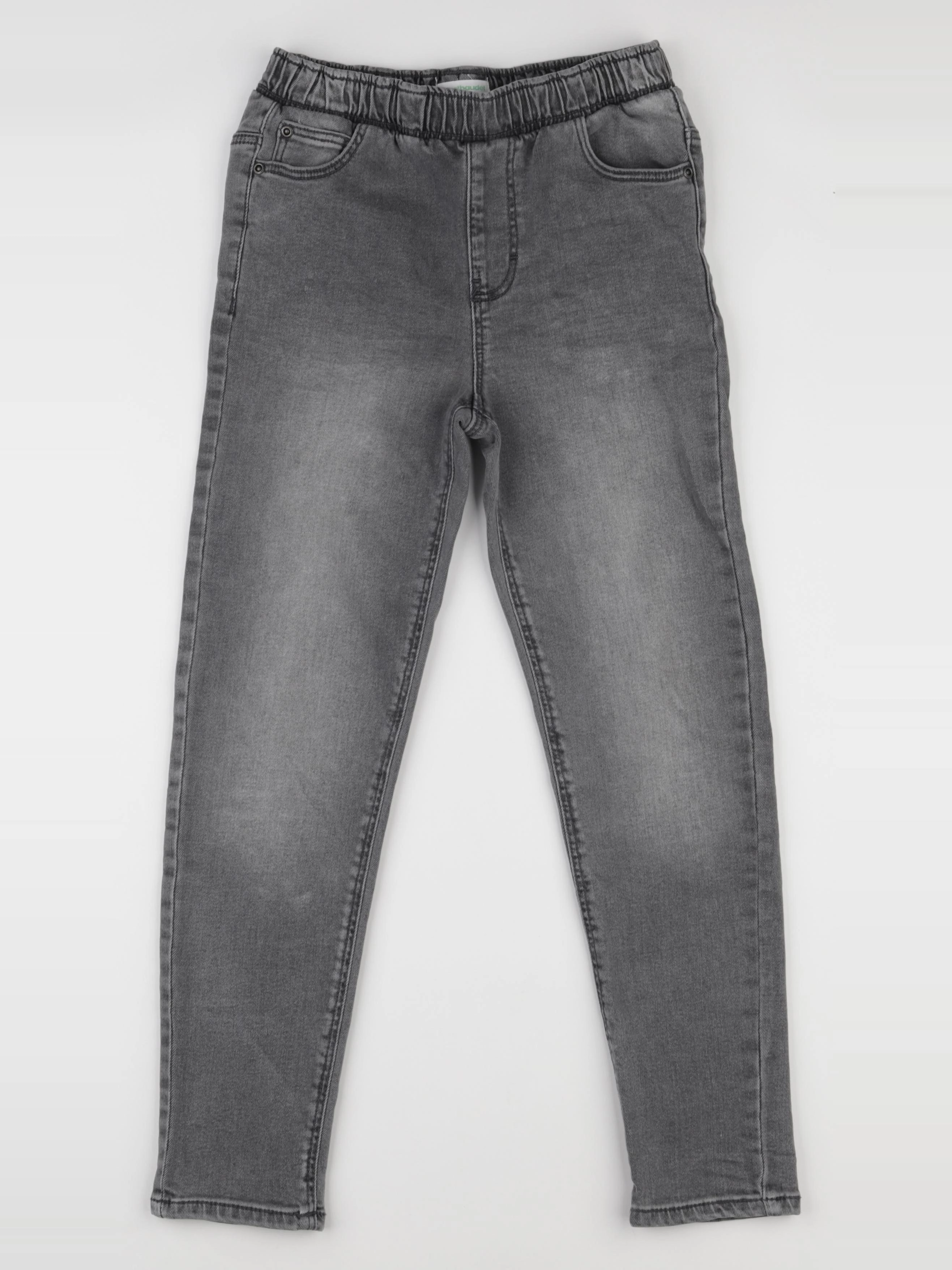 Vertbaudet - legging gris - 9 ans