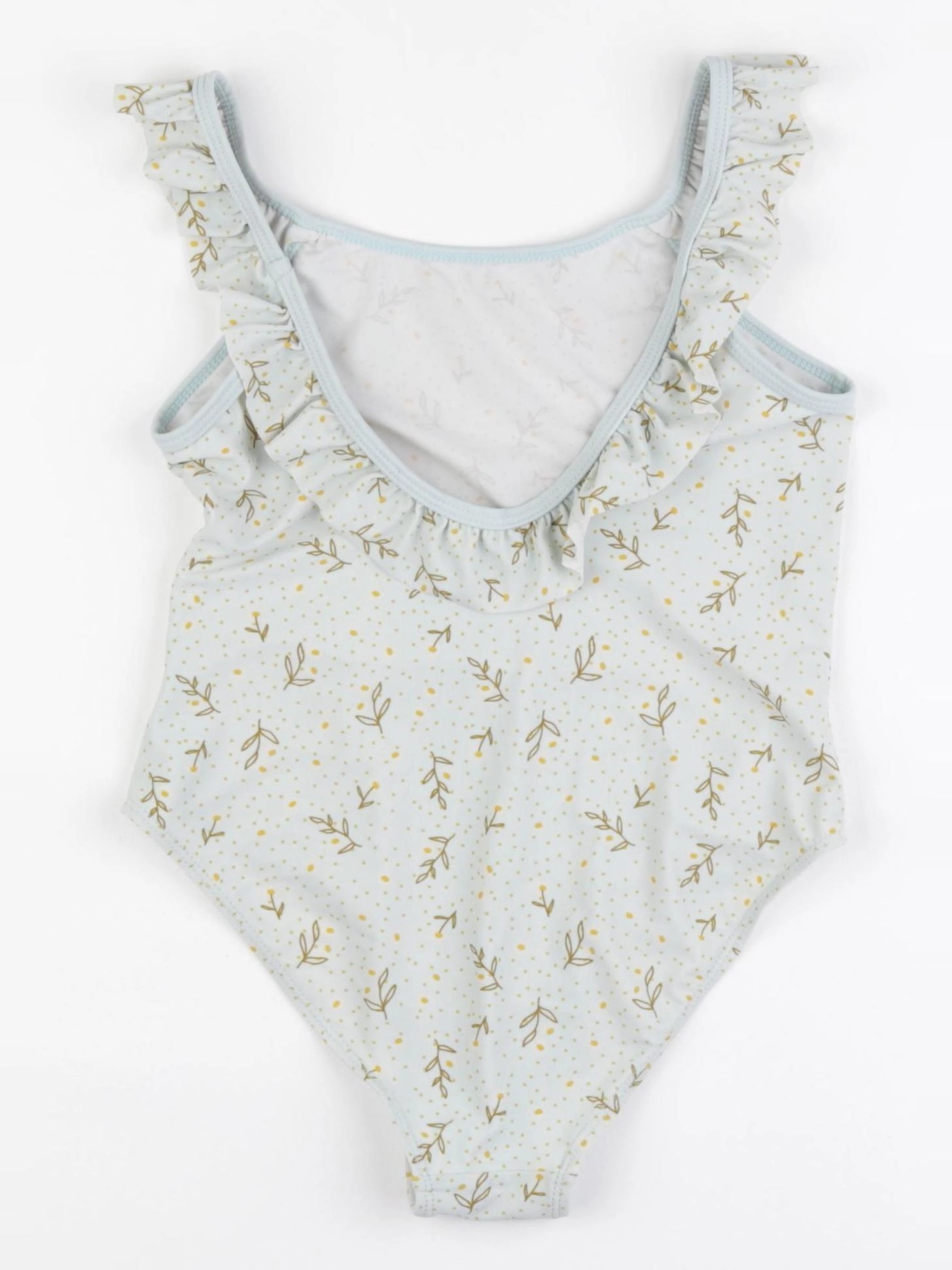 Vertbaudet - maillot de bain vert - 8 ans