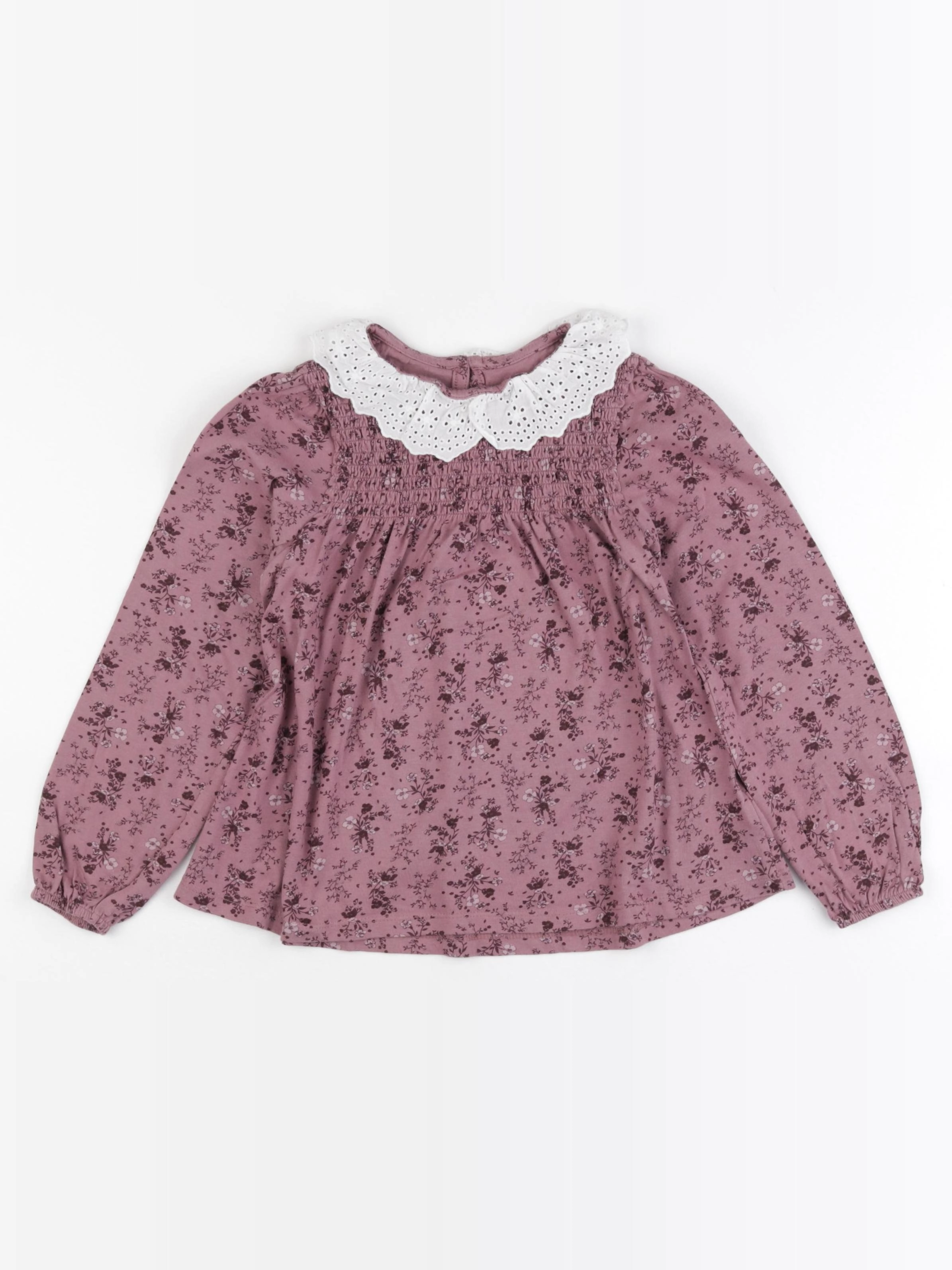 Vertbaudet - tee-shirt rose - 8 ans