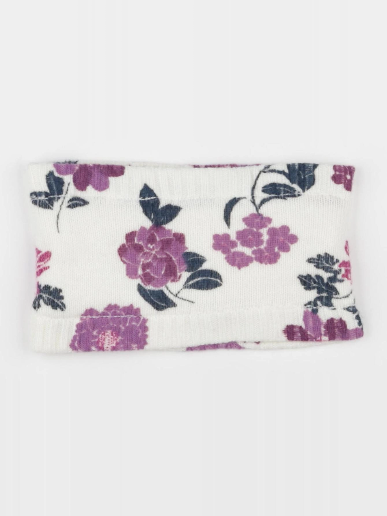 Vertbaudet - tour de cou beige, violet - 2/6 ans