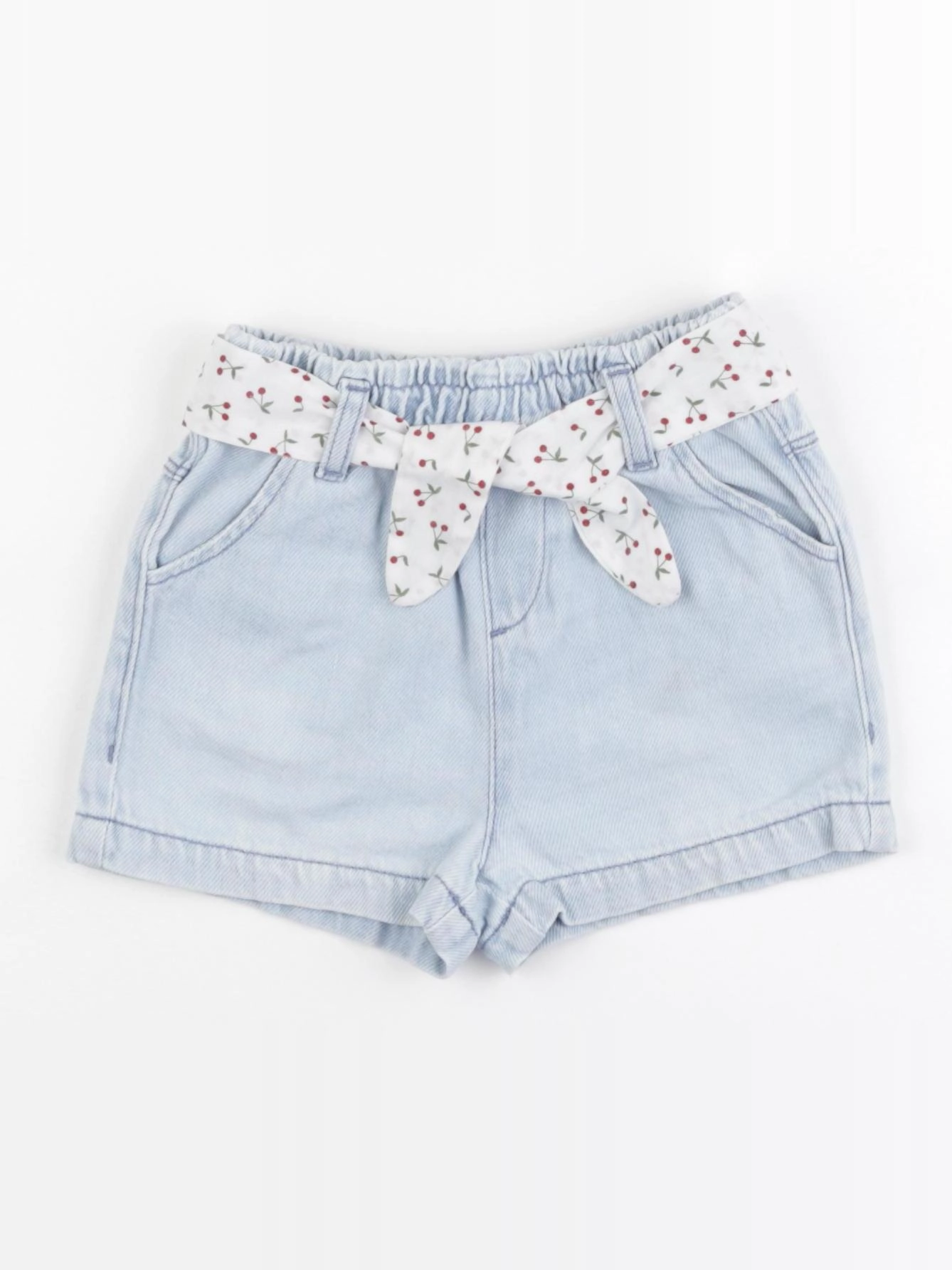 Vertbaudet - short bleu - 24 mois