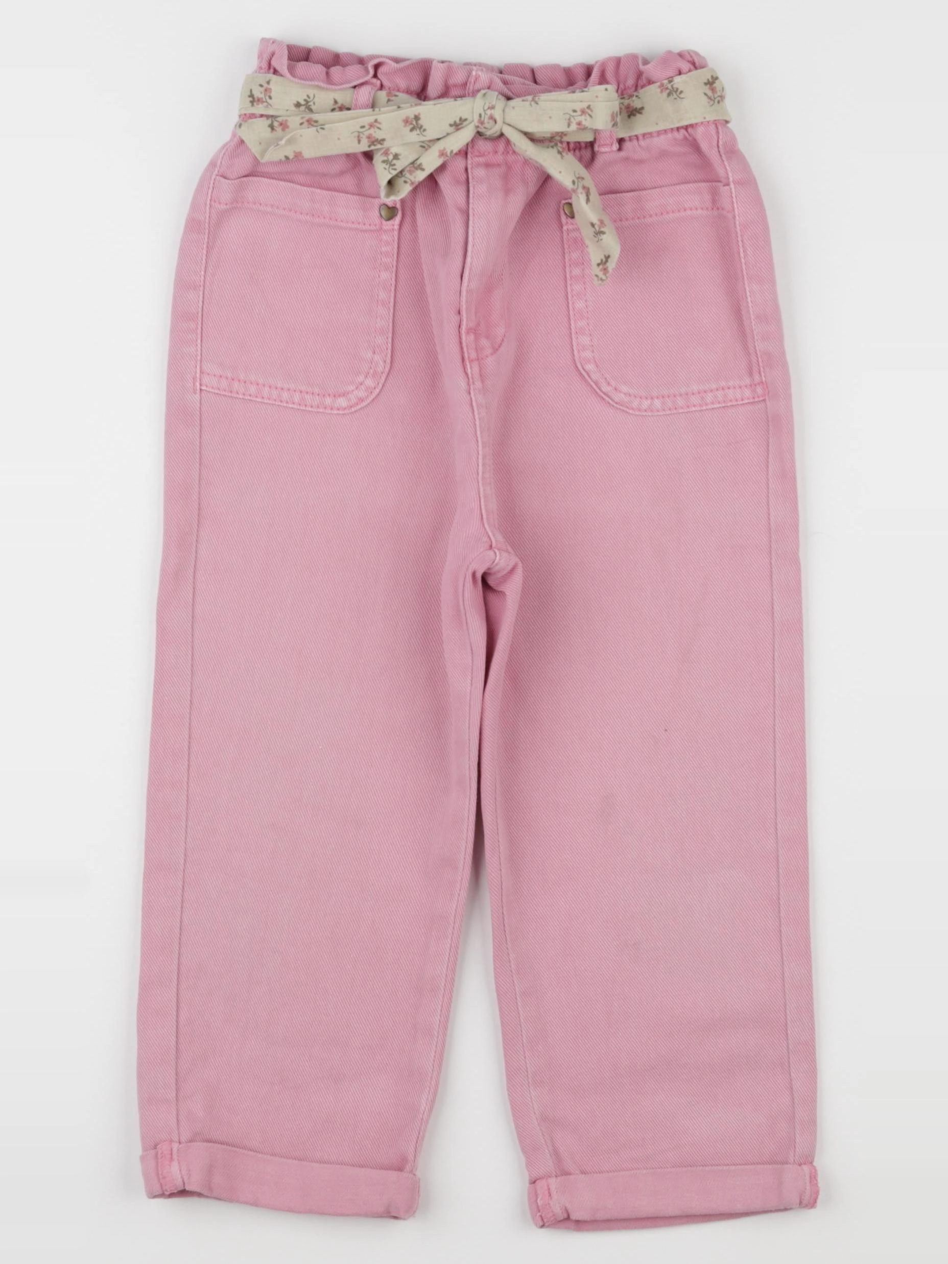 Vertbaudet - pantalon rose - 6 ans