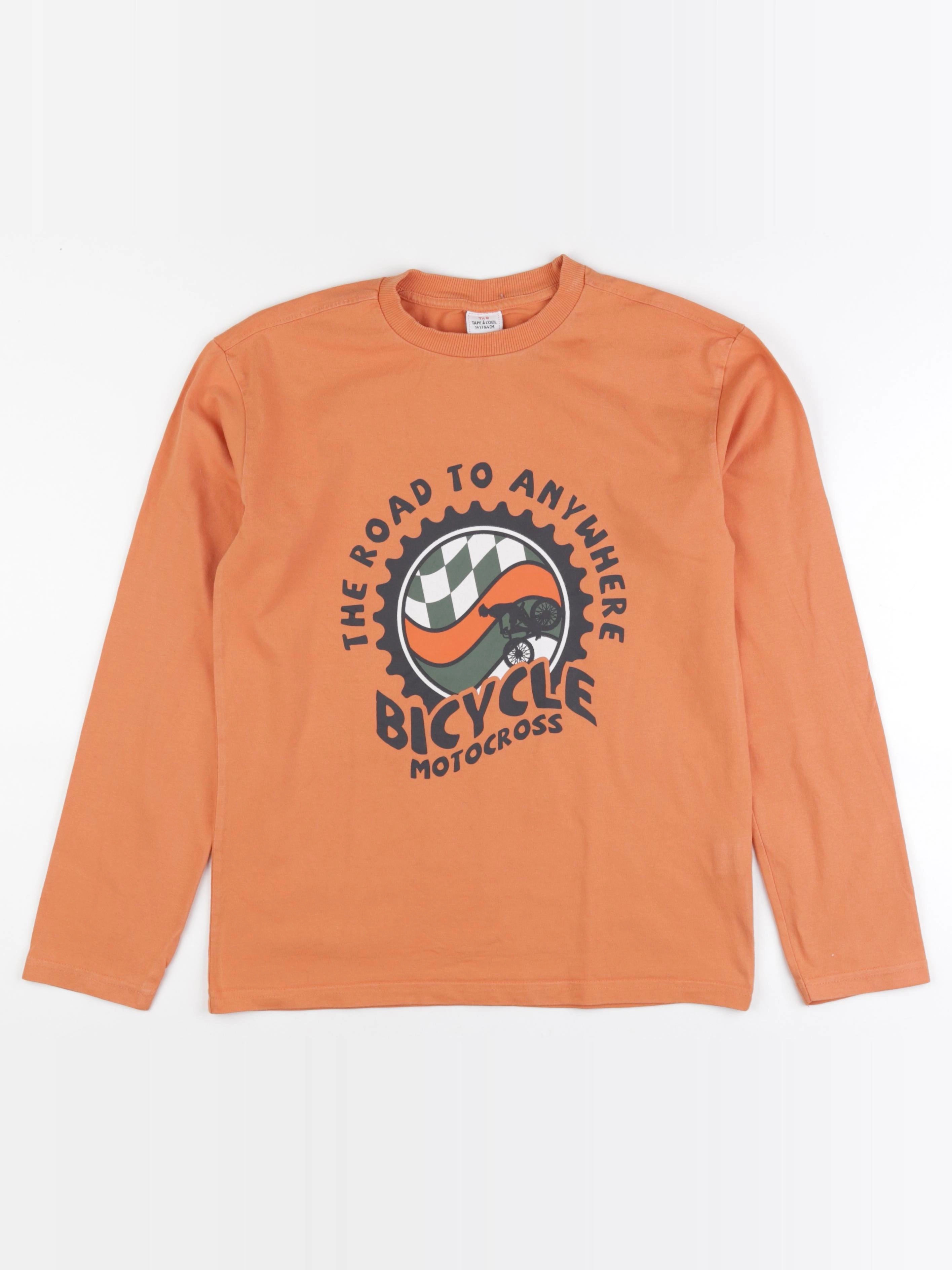 Tape à l'oeil - tee-shirt orange - 14 ans