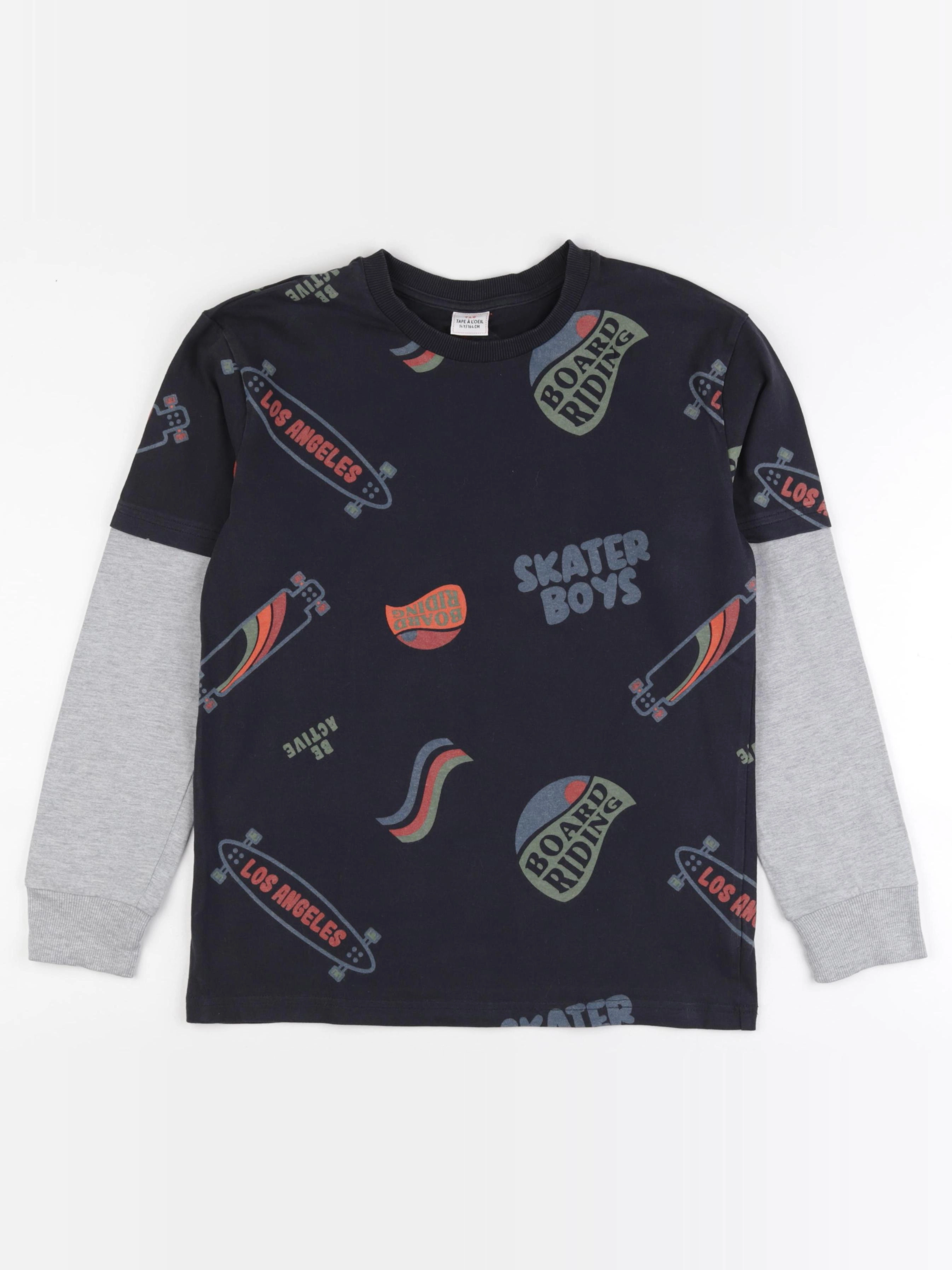 Tape à l'oeil - tee-shirt bleu - 14 ans