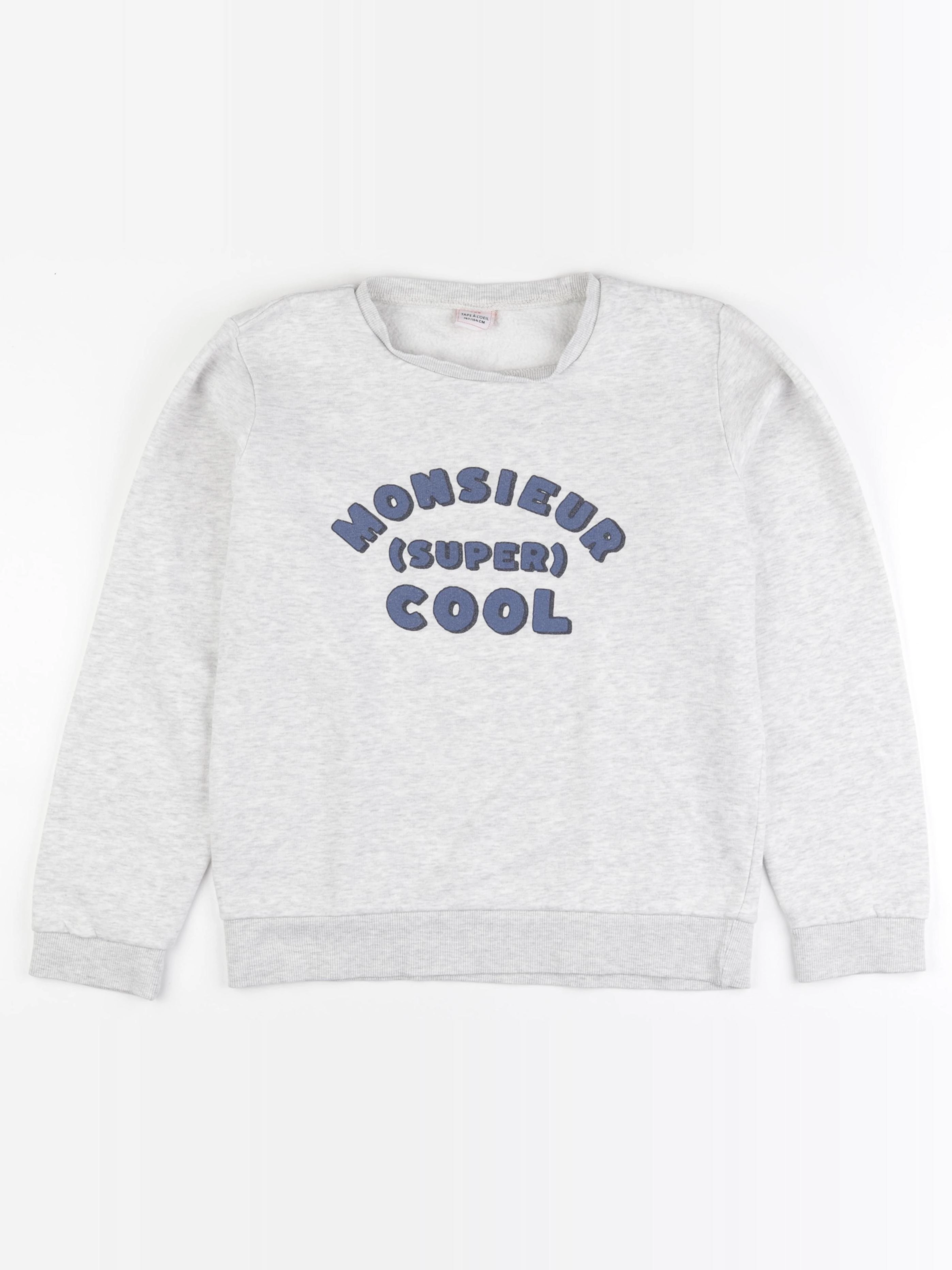 Tape à l'oeil - sweat gris - 14 ans