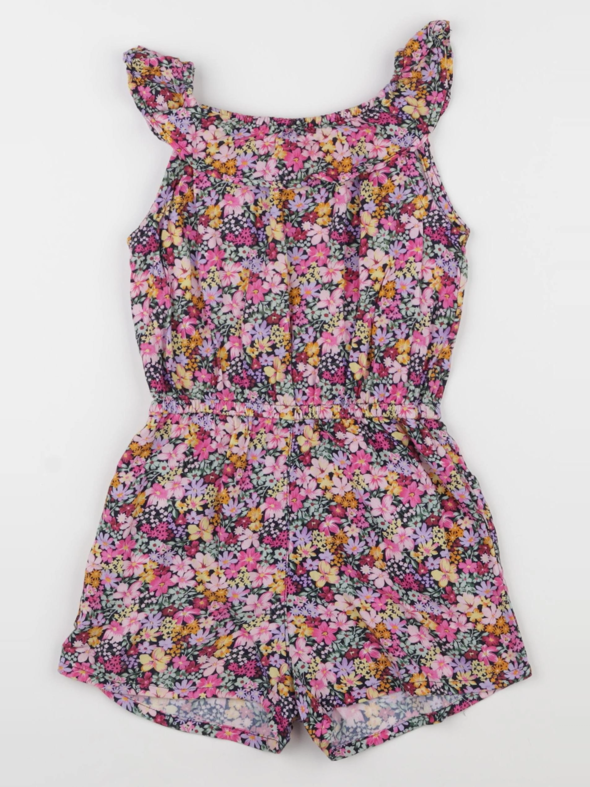 H&M - combinaison multicolore - 7/8 ans