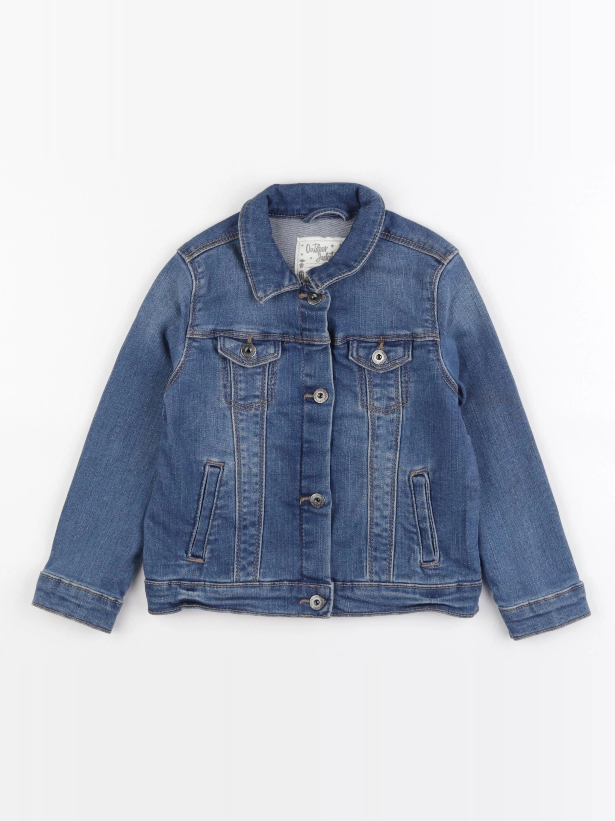 Vertbaudet - veste bleu - 4 ans
