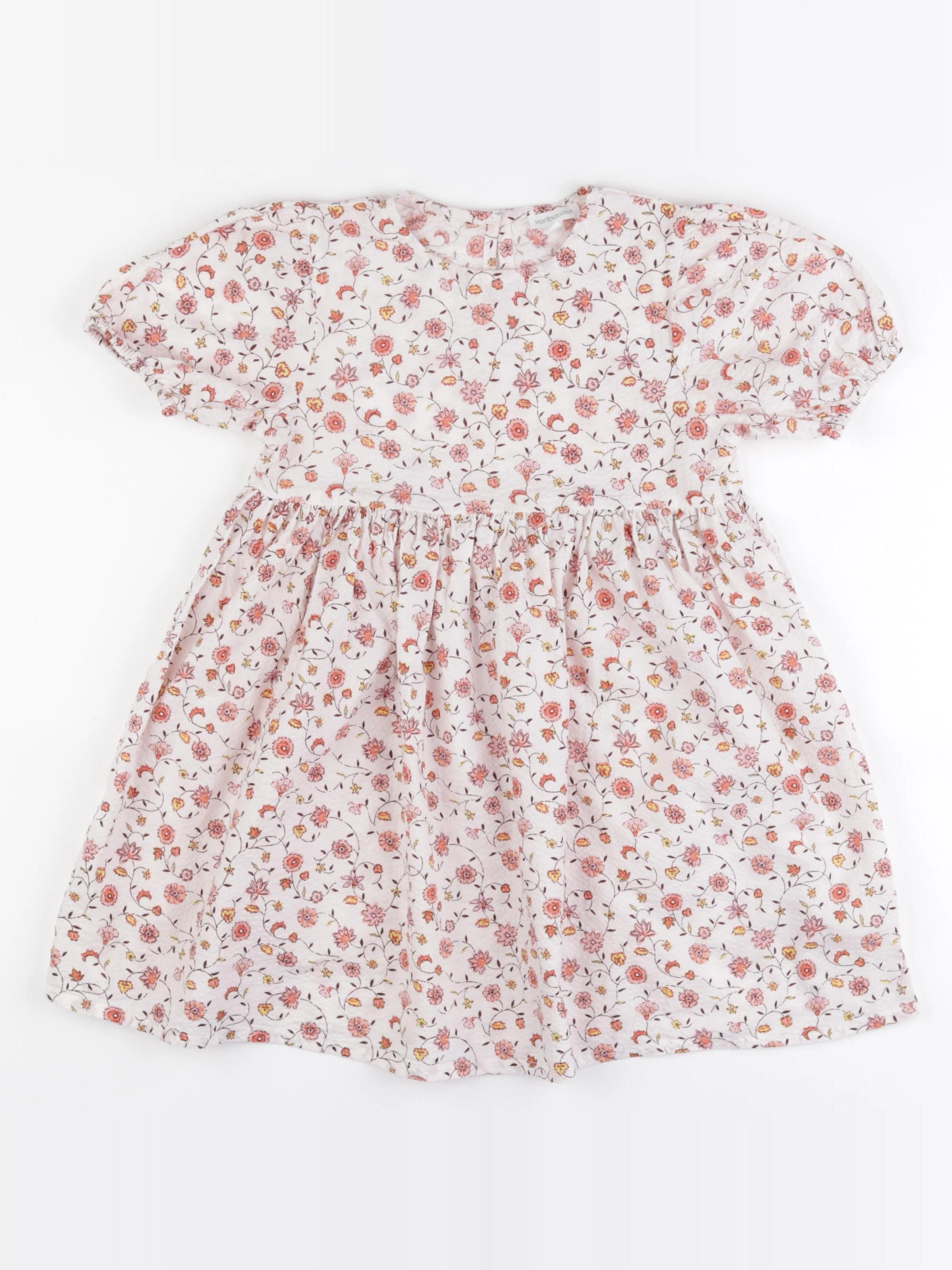 Vertbaudet - robe multicolore - 5 ans