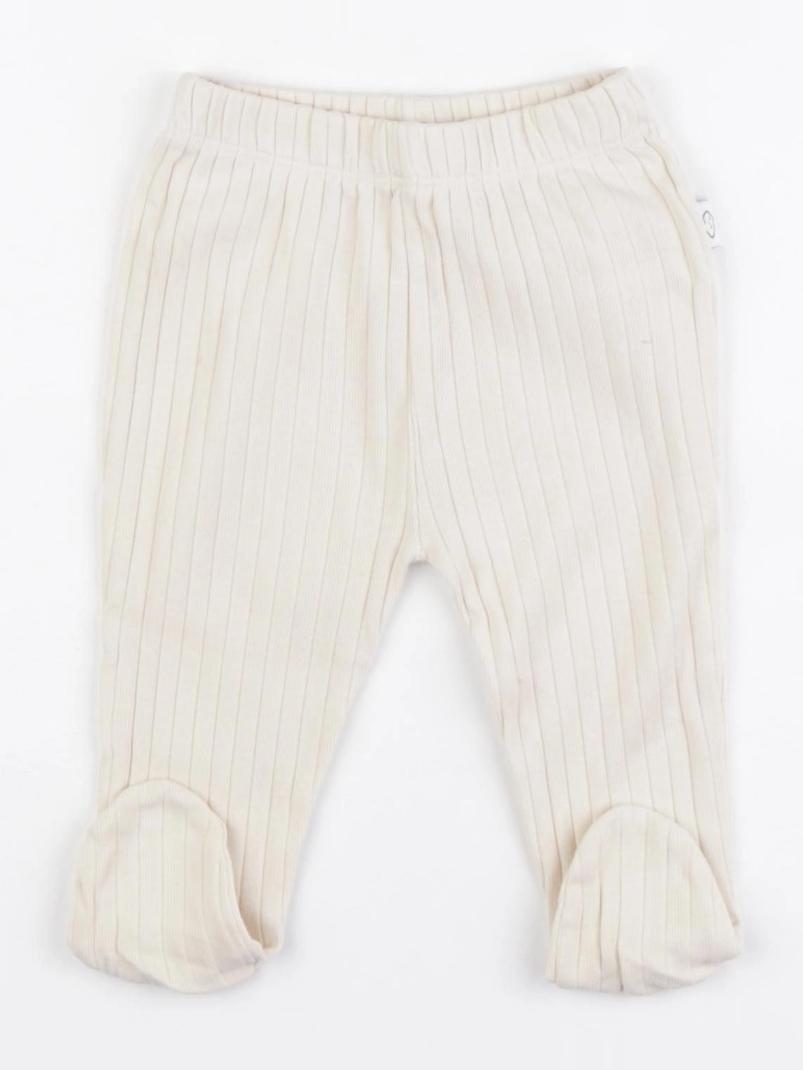 Vertbaudet - legging beige - 6 mois