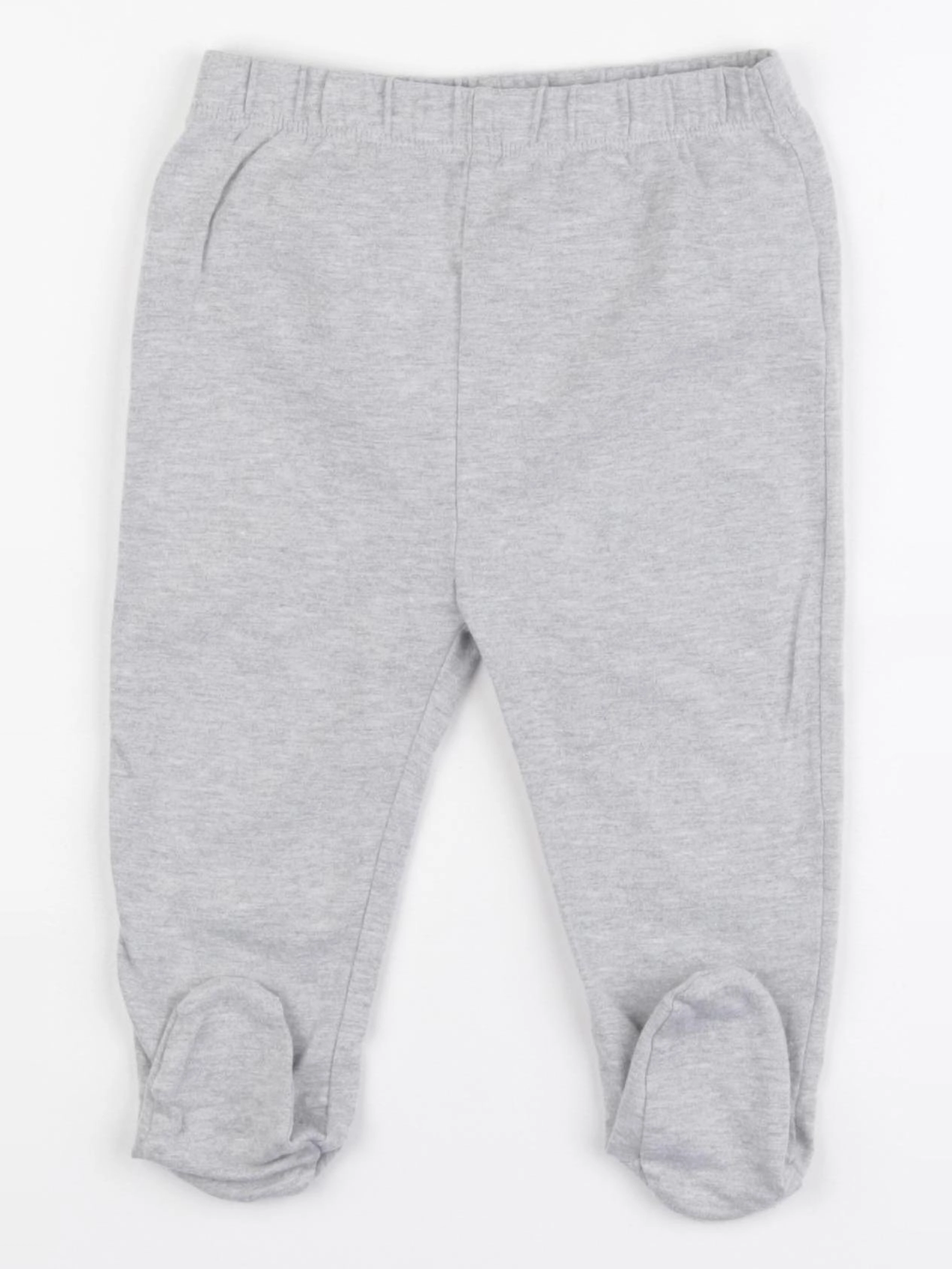 Vertbaudet - legging gris - 12 mois