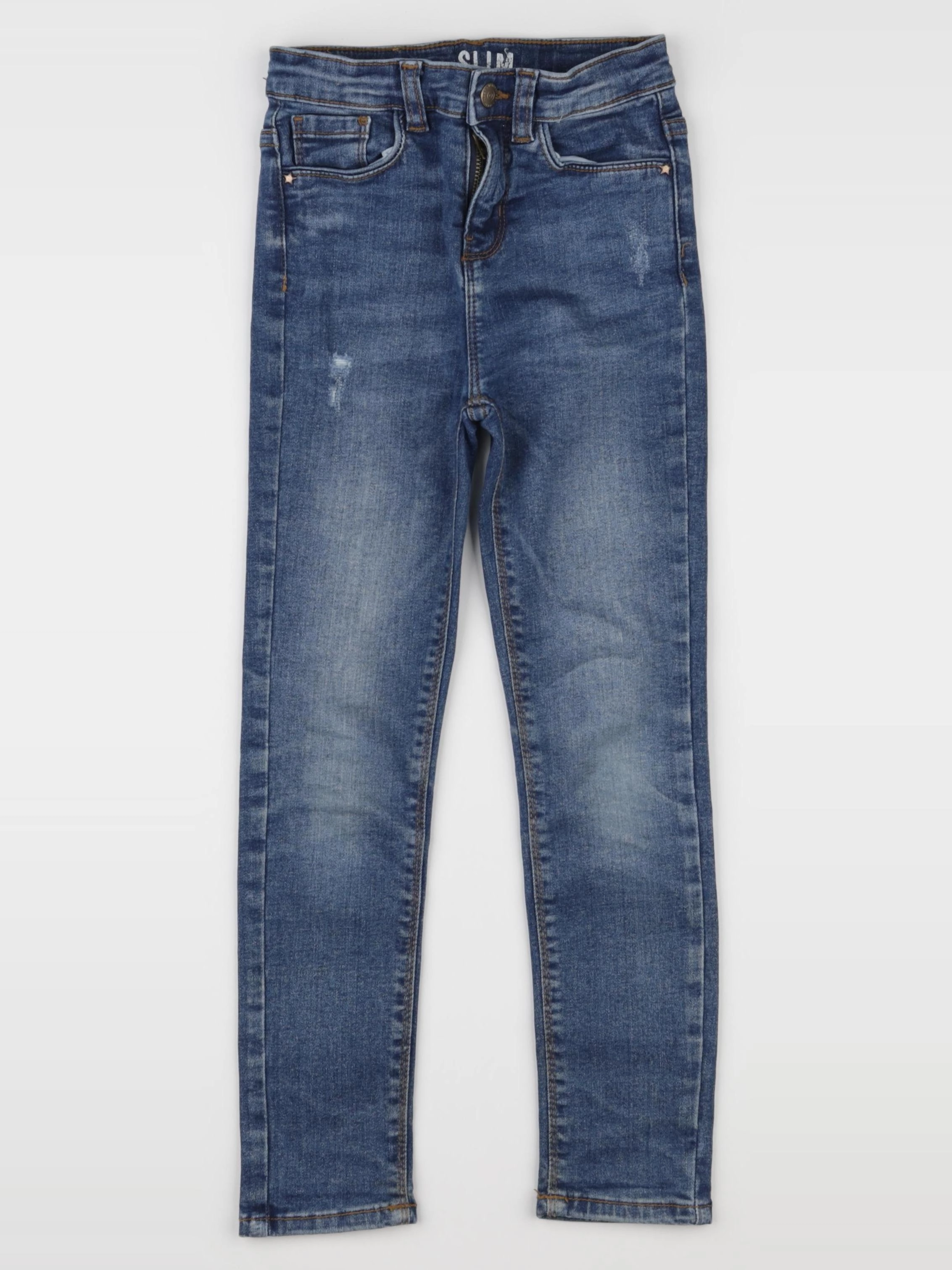 Vertbaudet - jean bleu - 7 ans