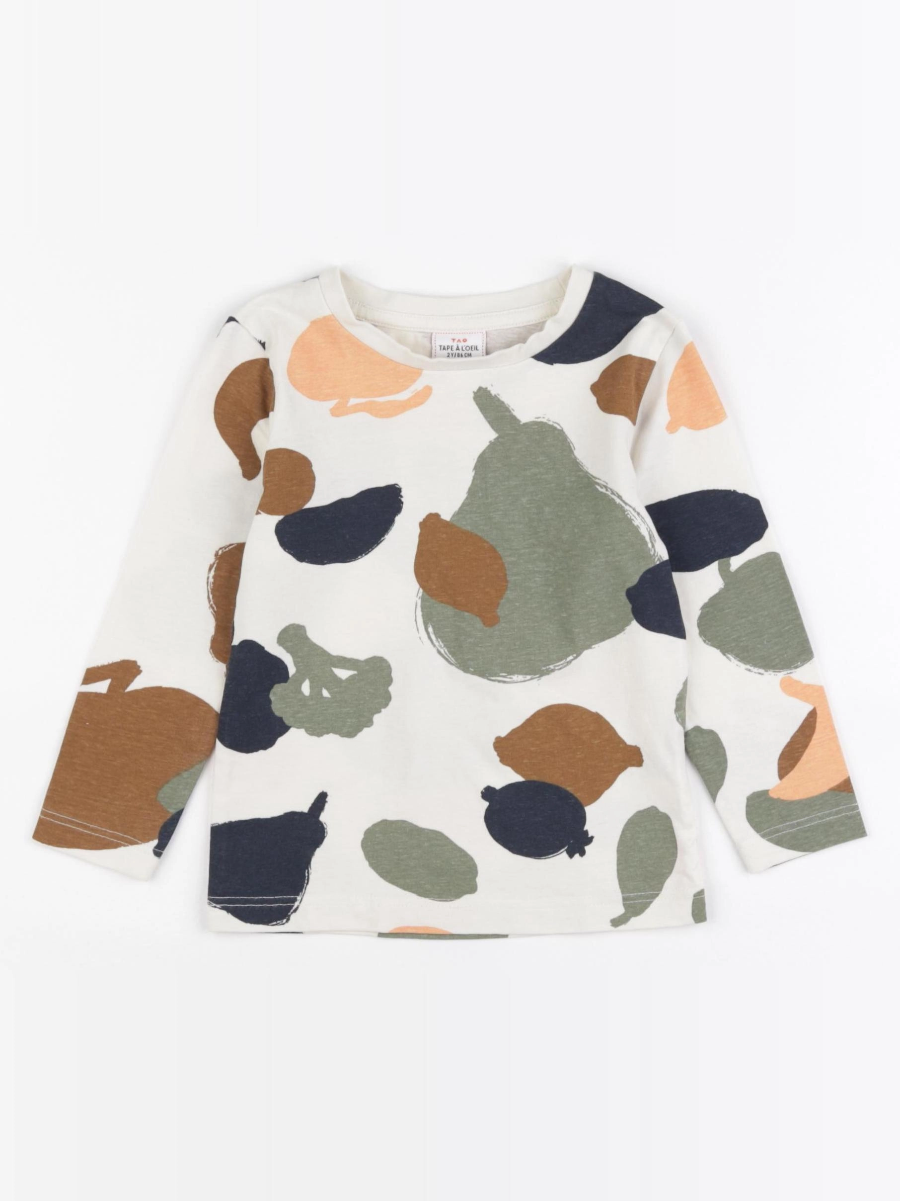 Tape à l'oeil - tee-shirt multicolore - 2 ans