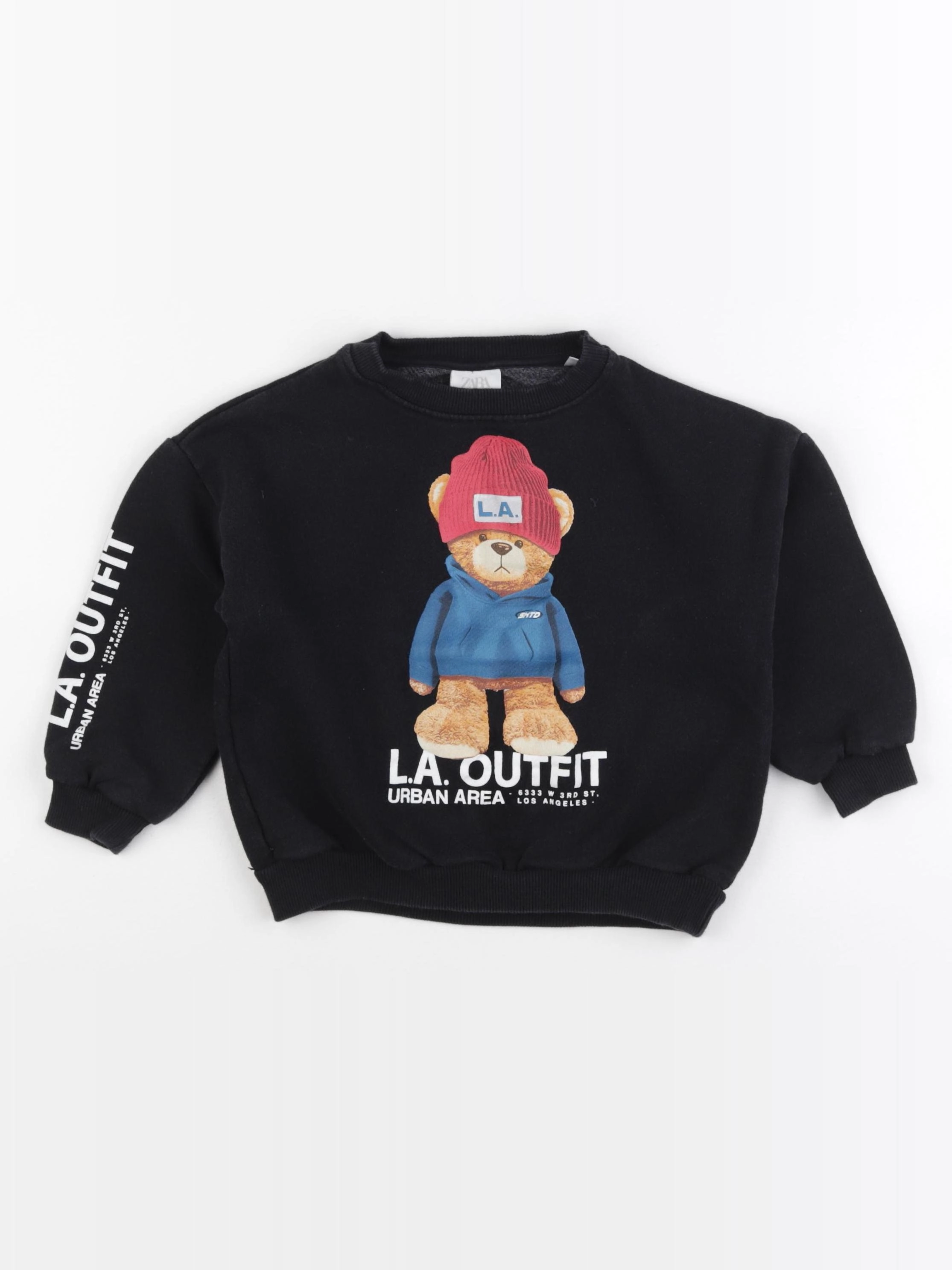 Zara - sweat noir - 3 ans