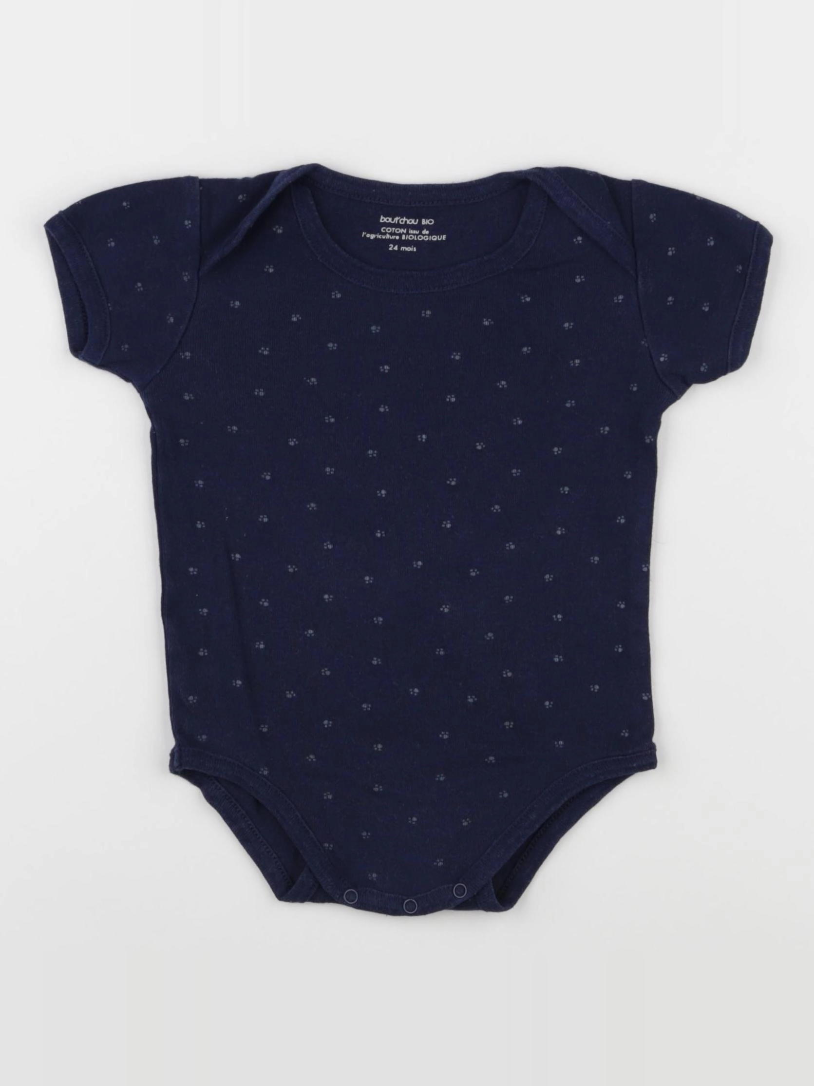 Boutchou - body bleu - 24 mois
