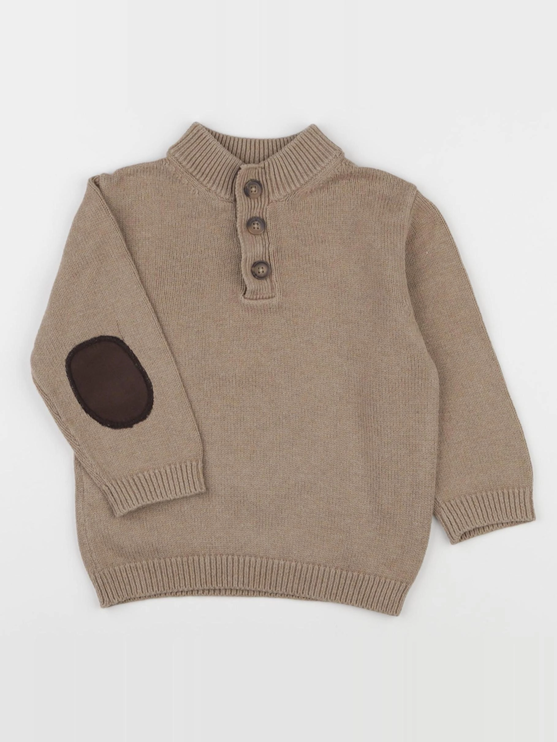 Mango - pull marron - 18/24 mois