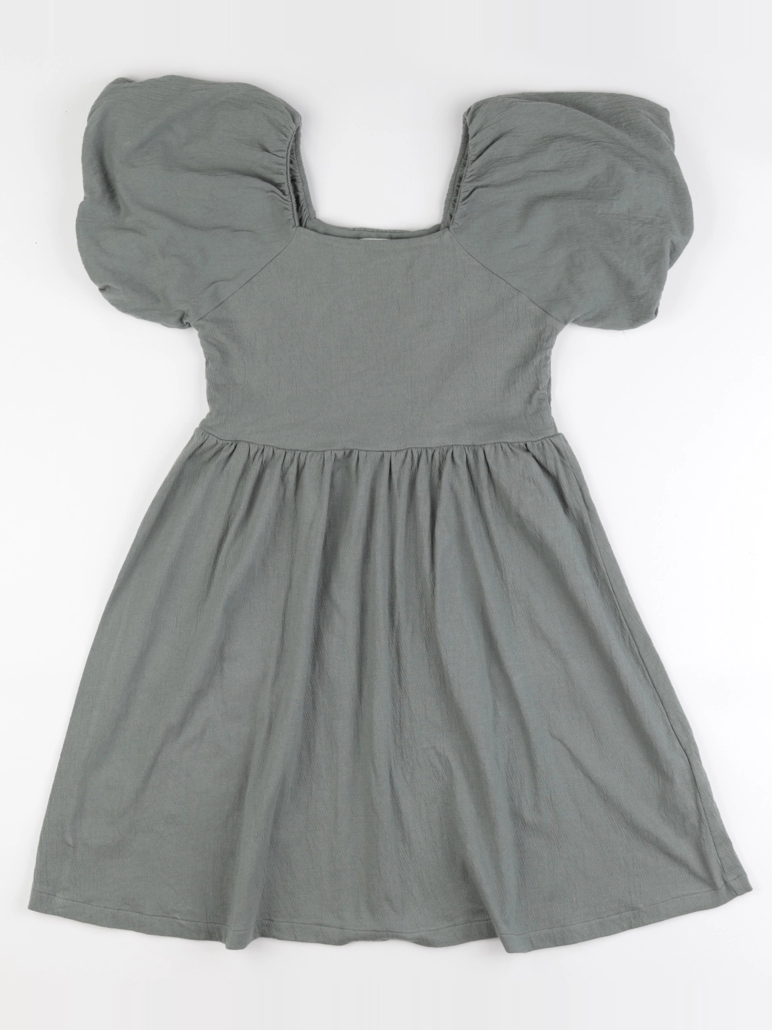 Vertbaudet - robe vert - 10 ans